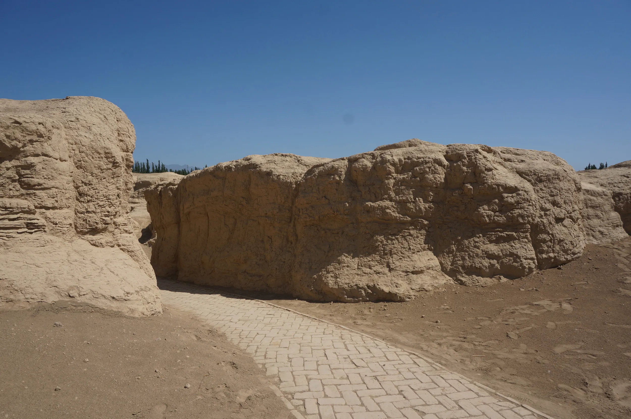 交河故城を観光