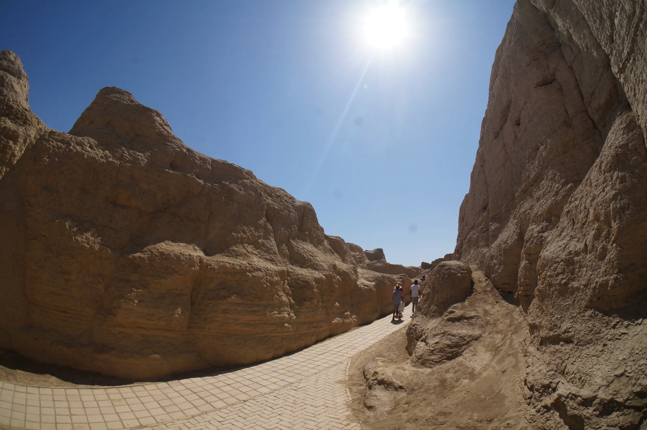 交河故城を観光