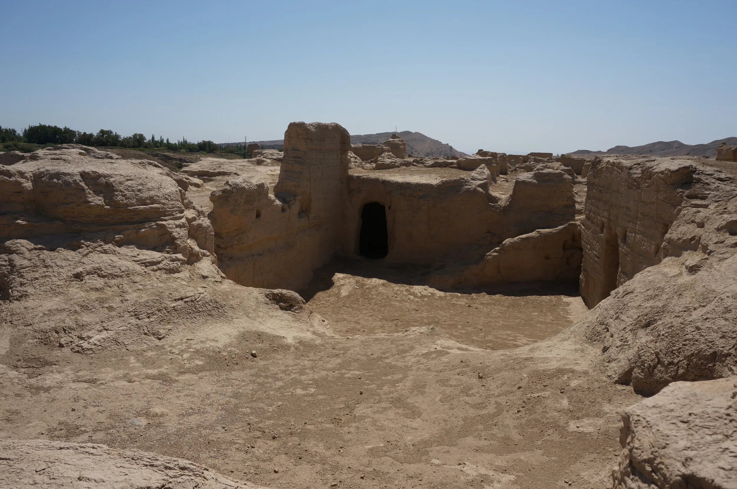 交河故城を観光