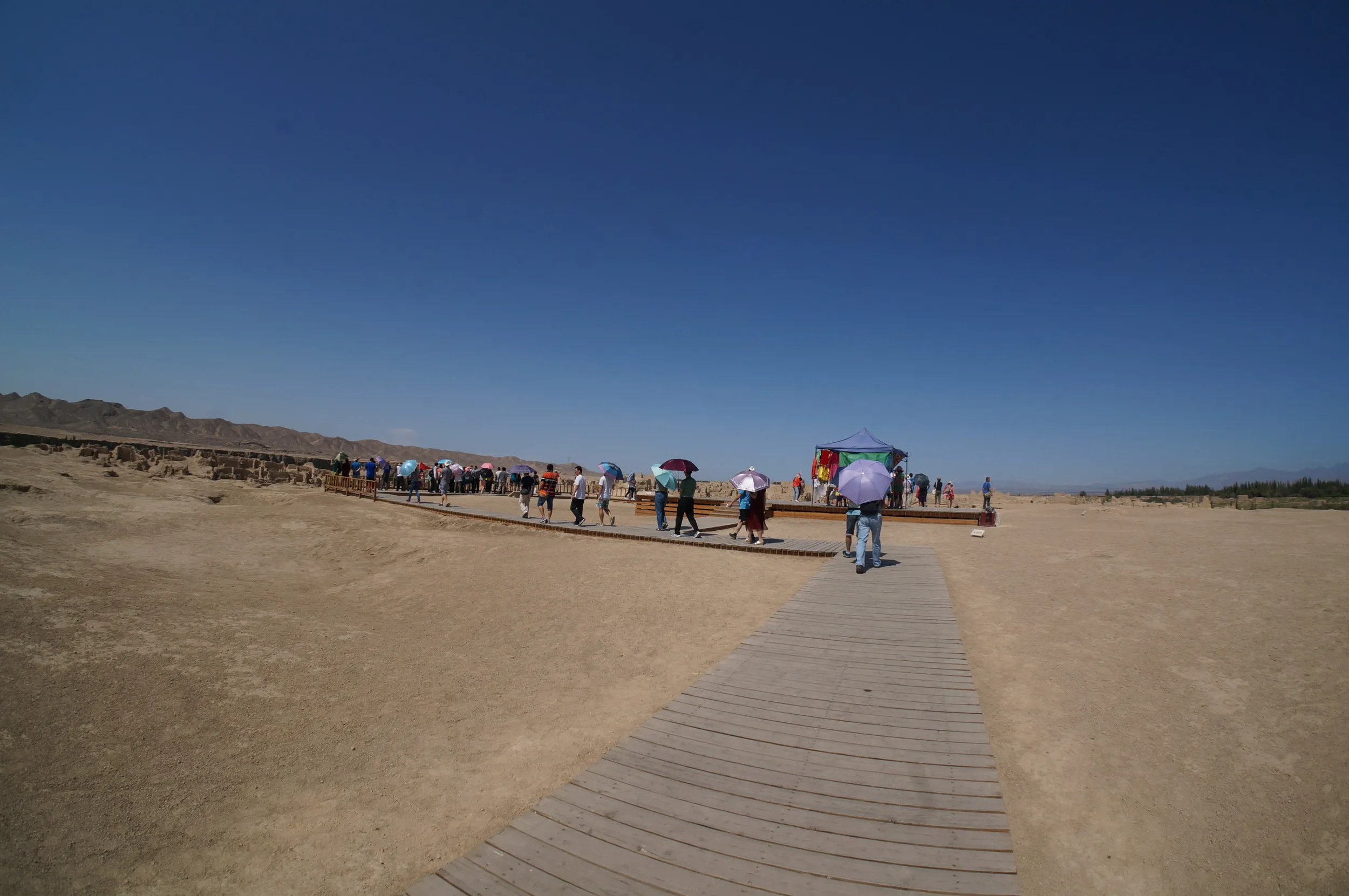 交河故城を観光