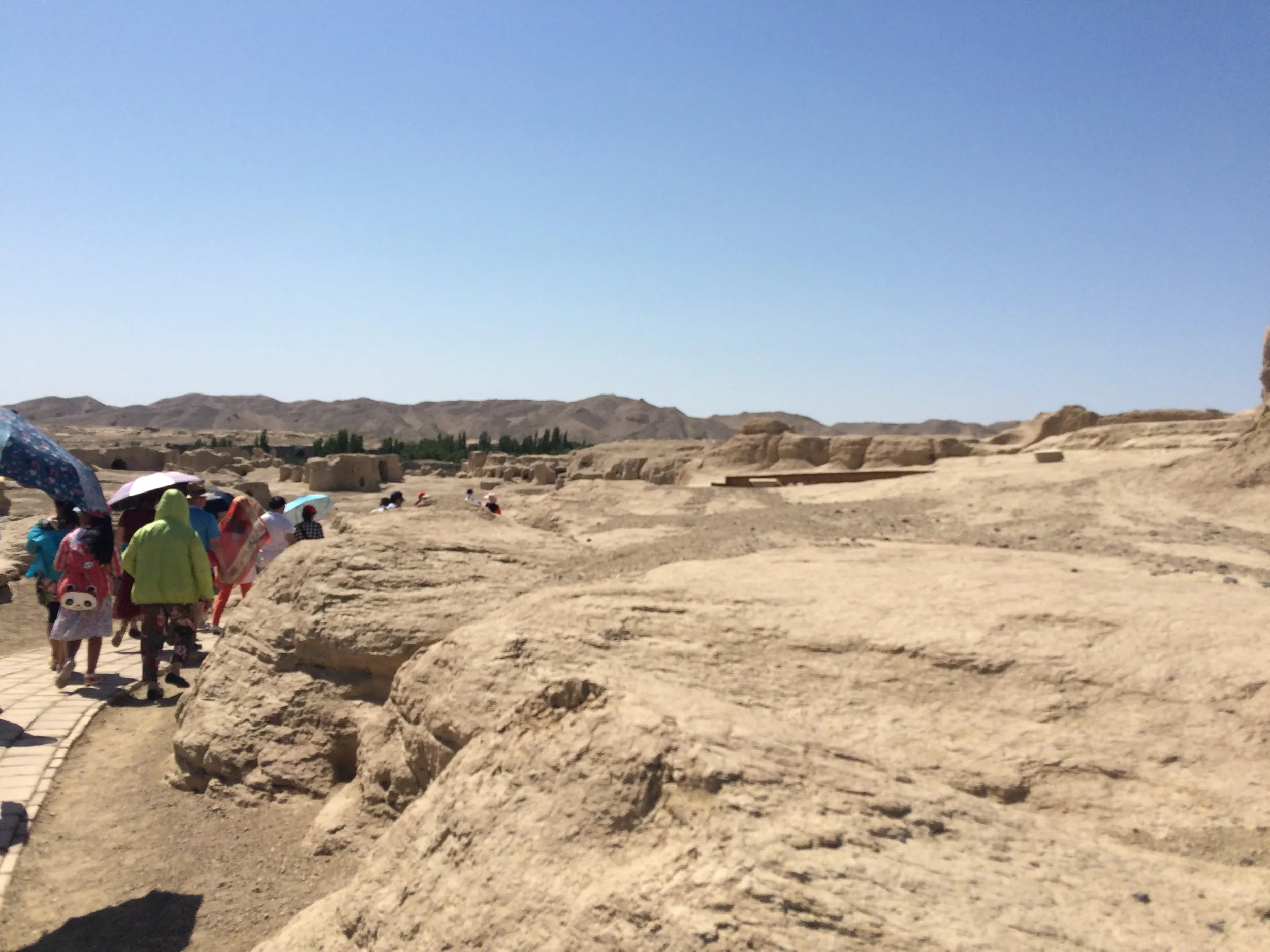 交河故城を観光