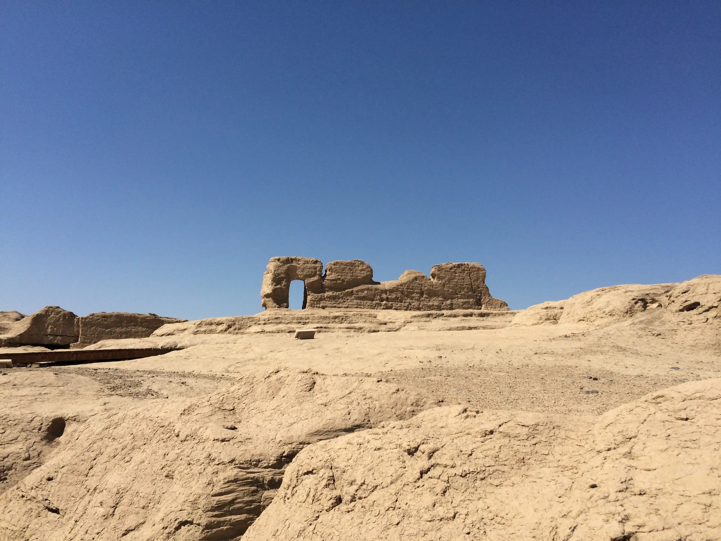 交河故城を観光