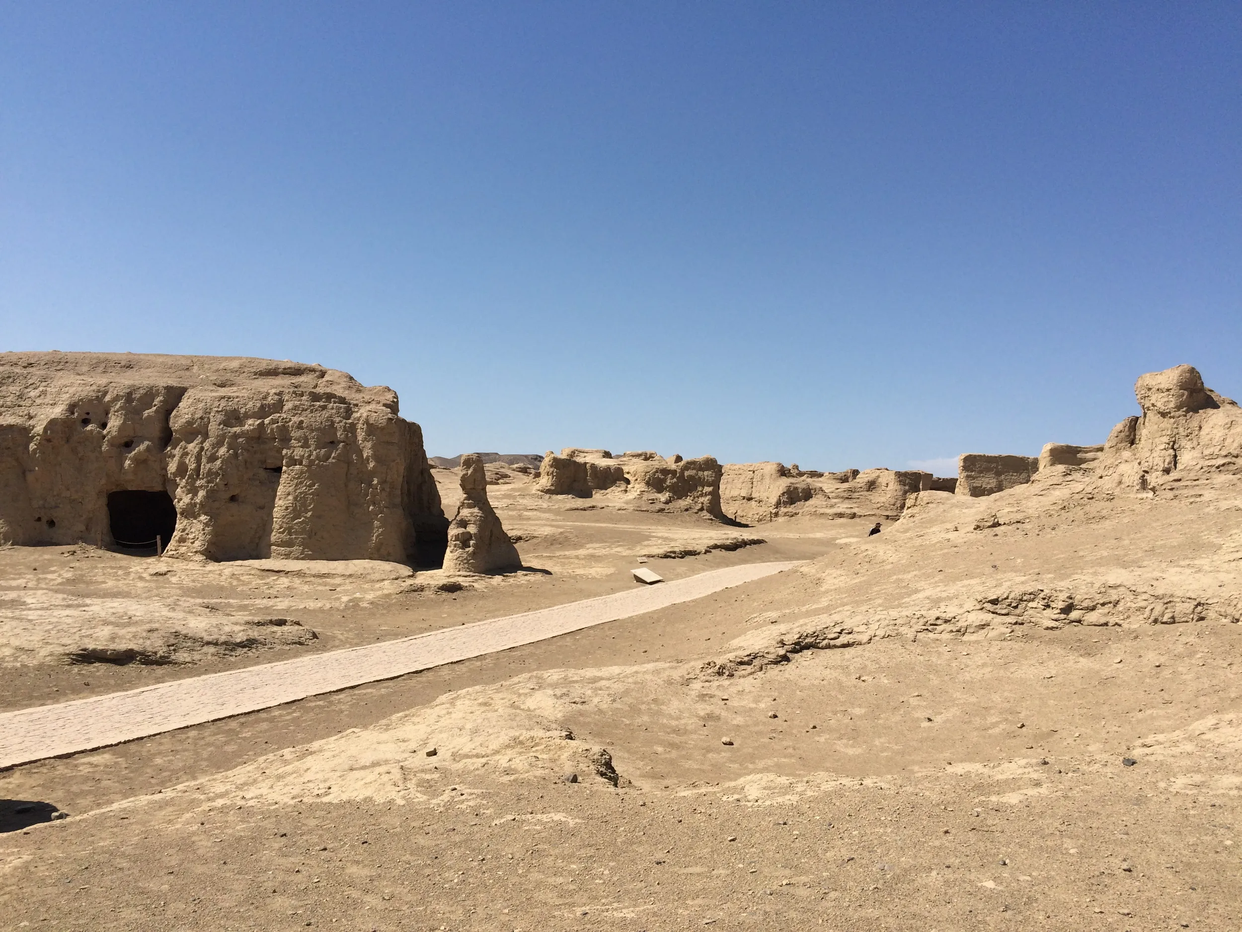 交河故城を観光