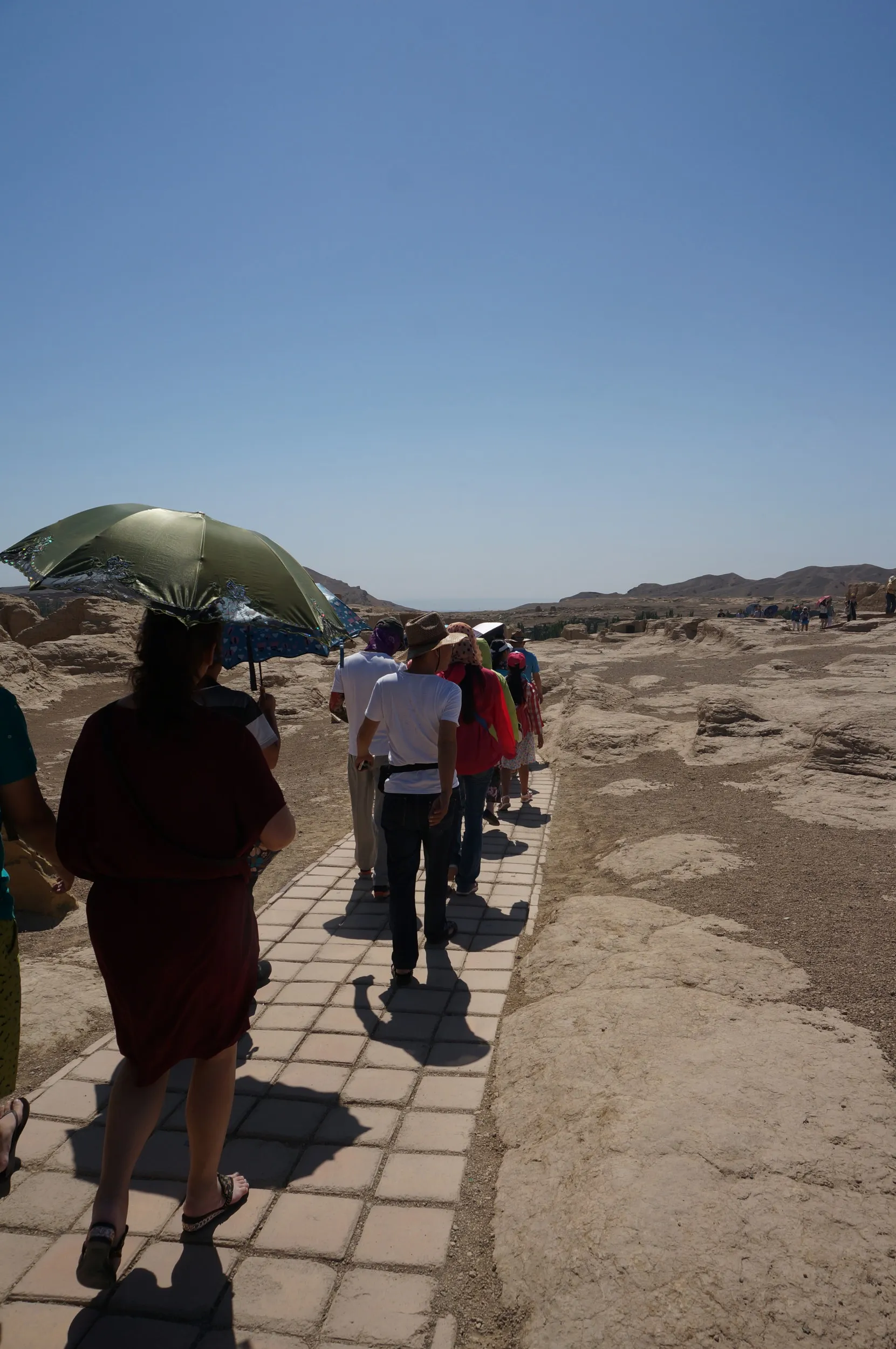 交河故城を観光