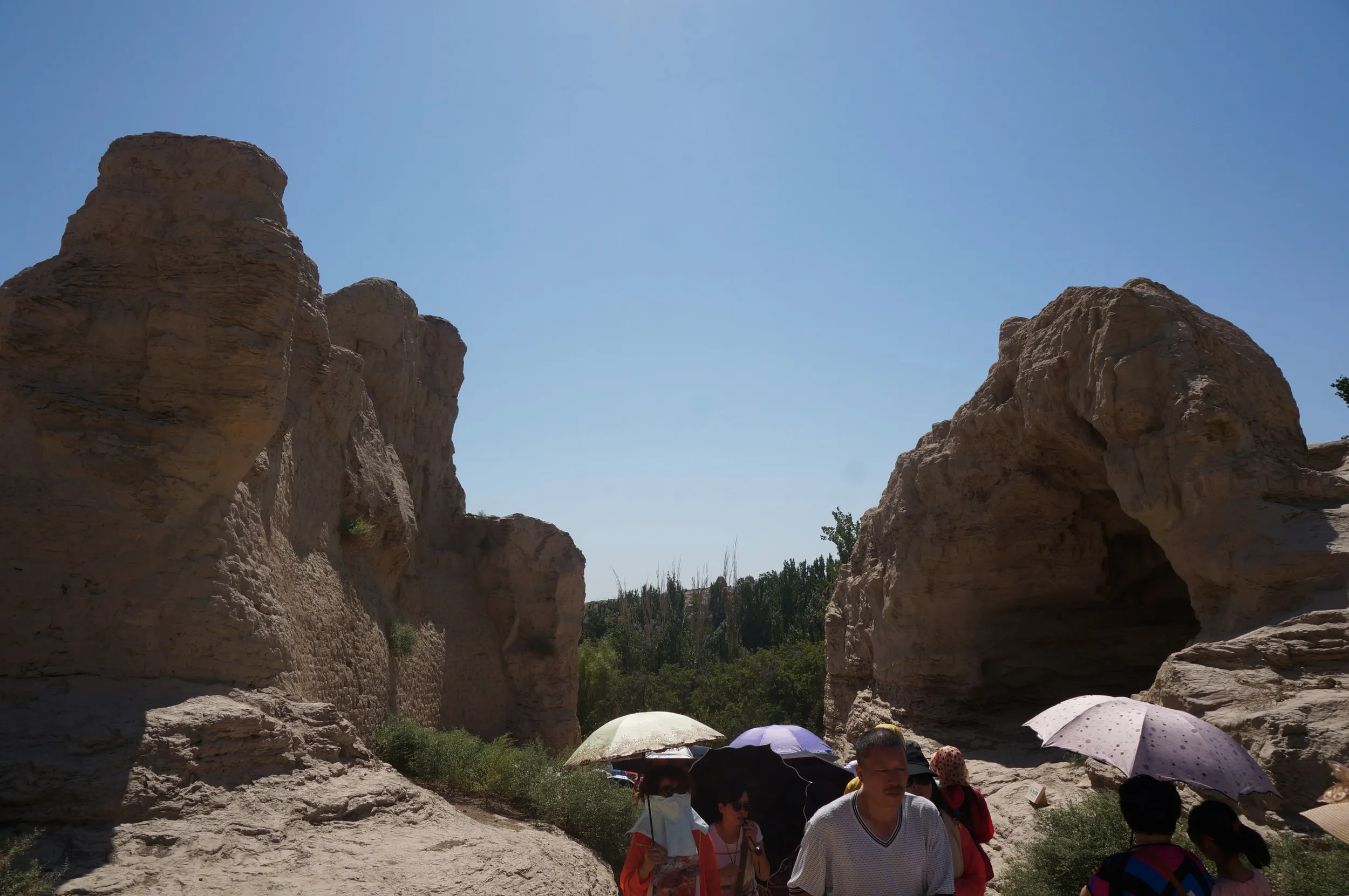 交河故城を観光