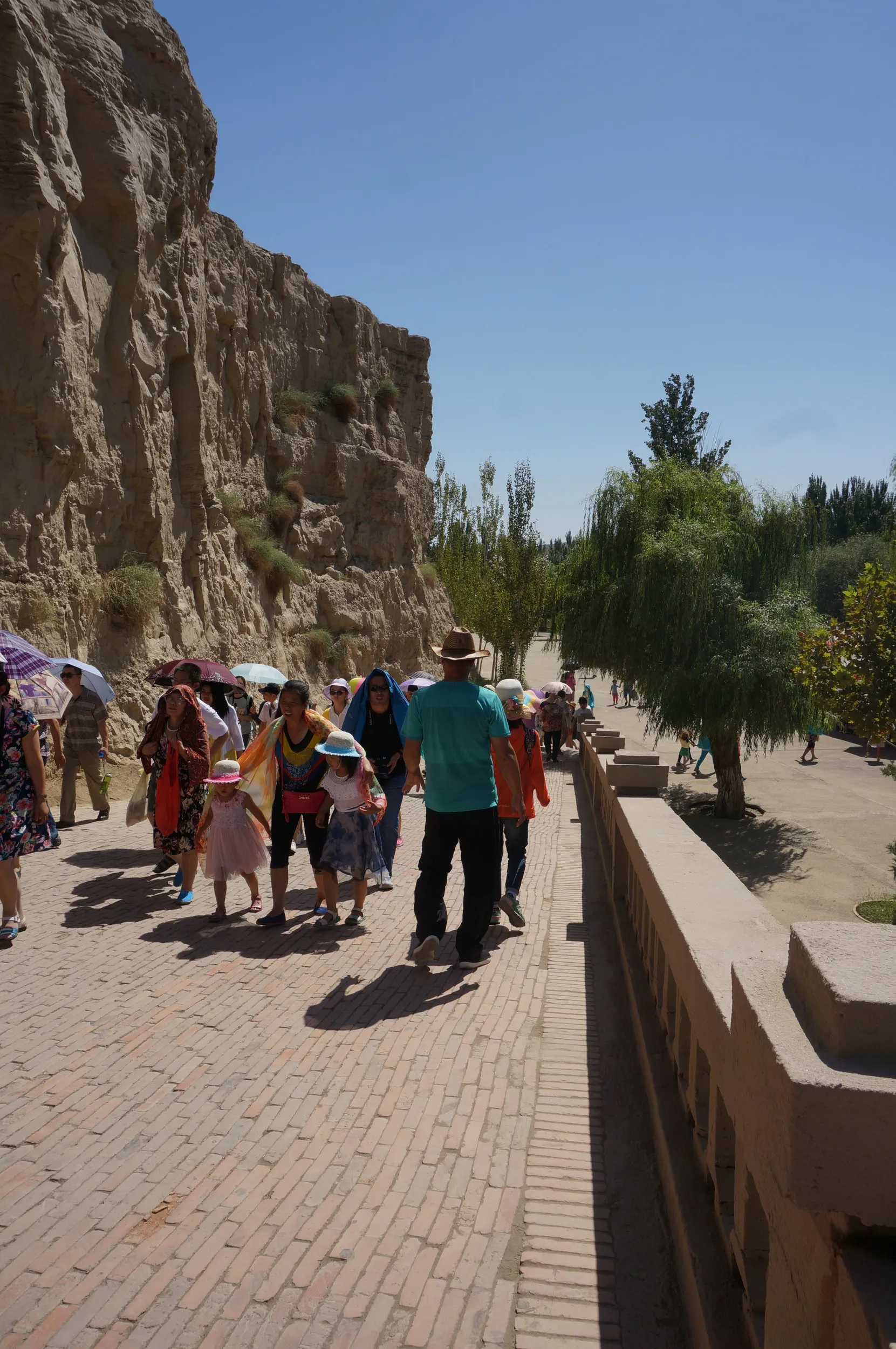 交河故城を観光