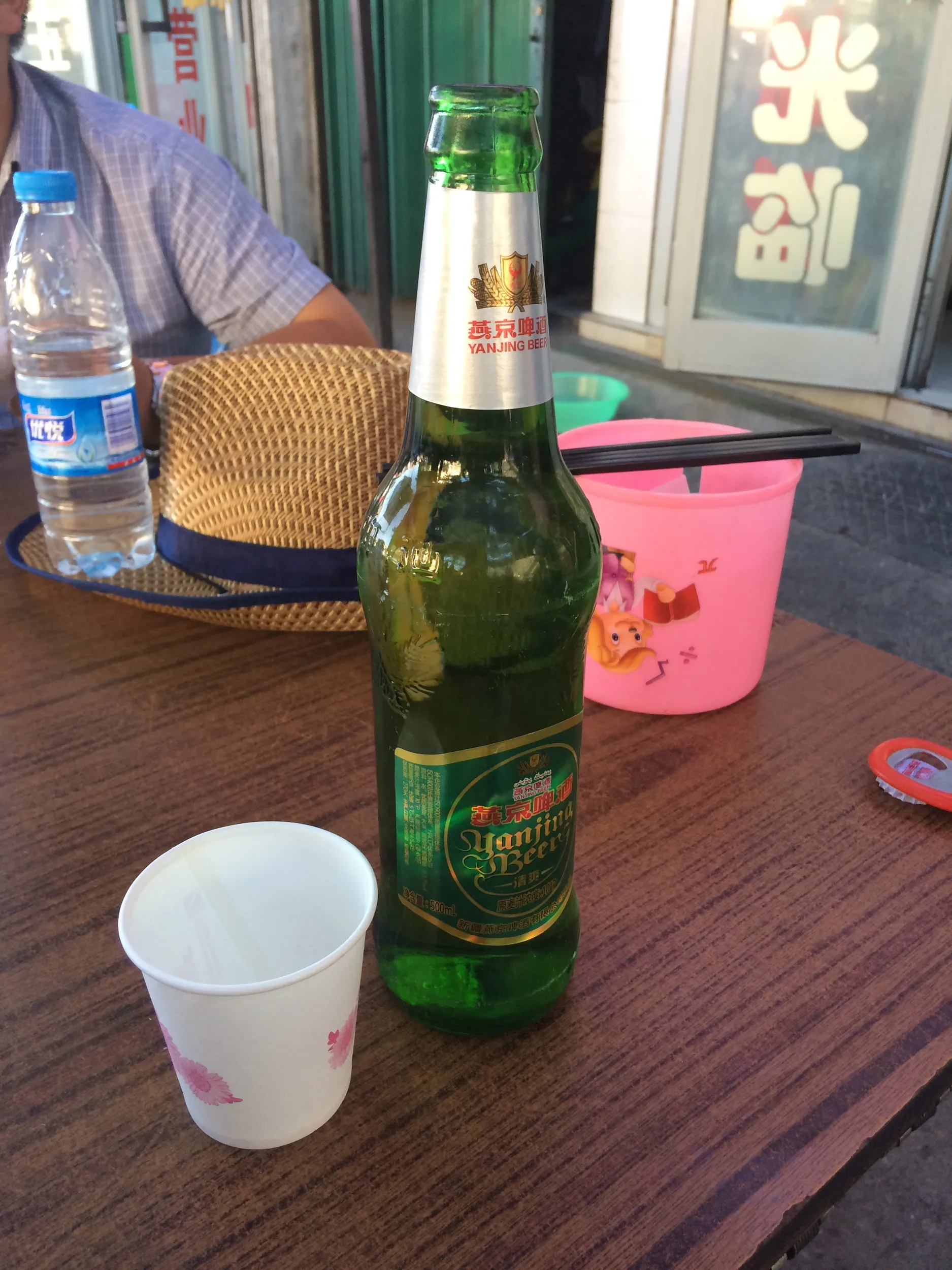 大河沿鎮での夕食