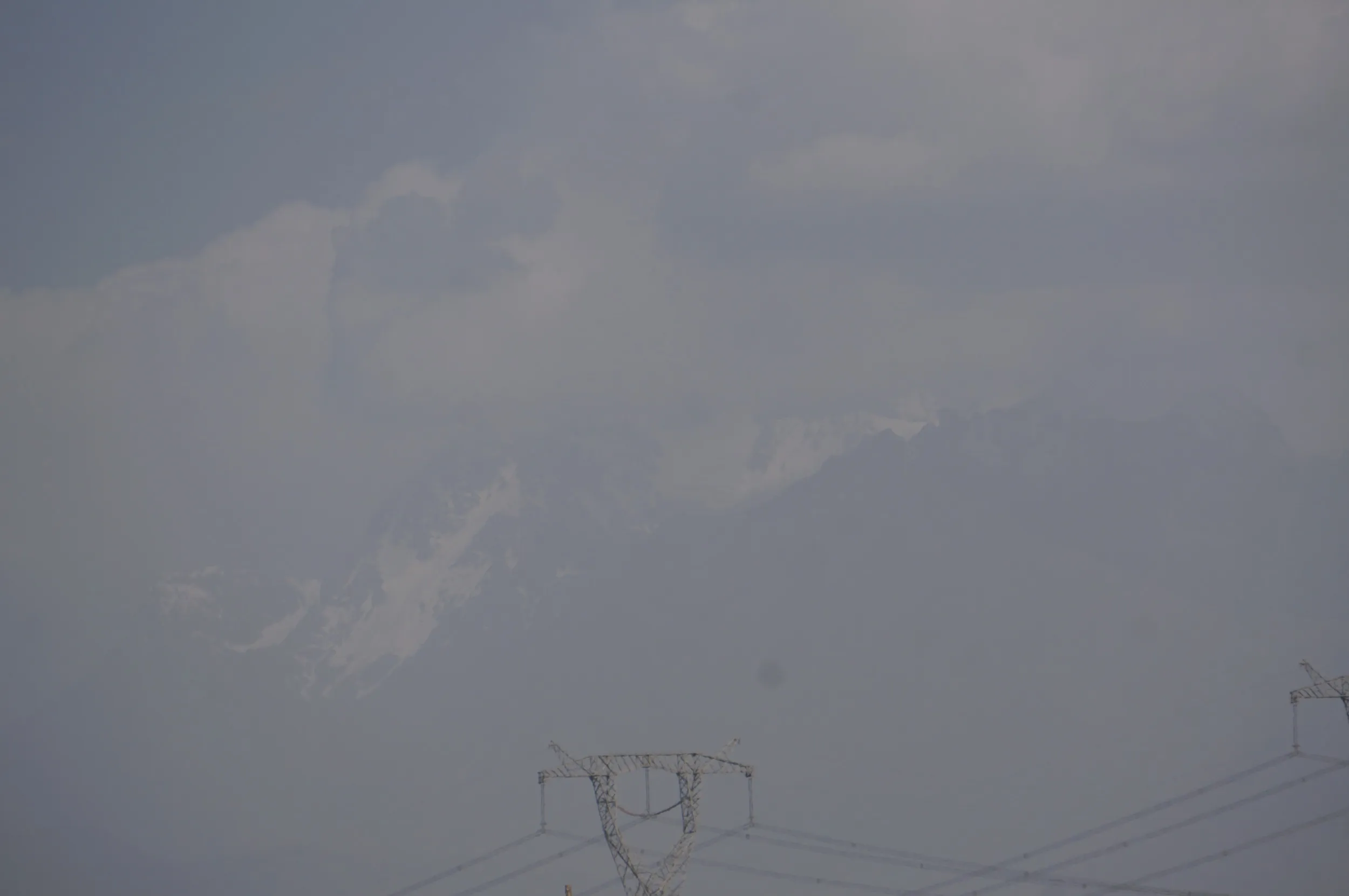 トルファン～ウルムチ間の車窓風景