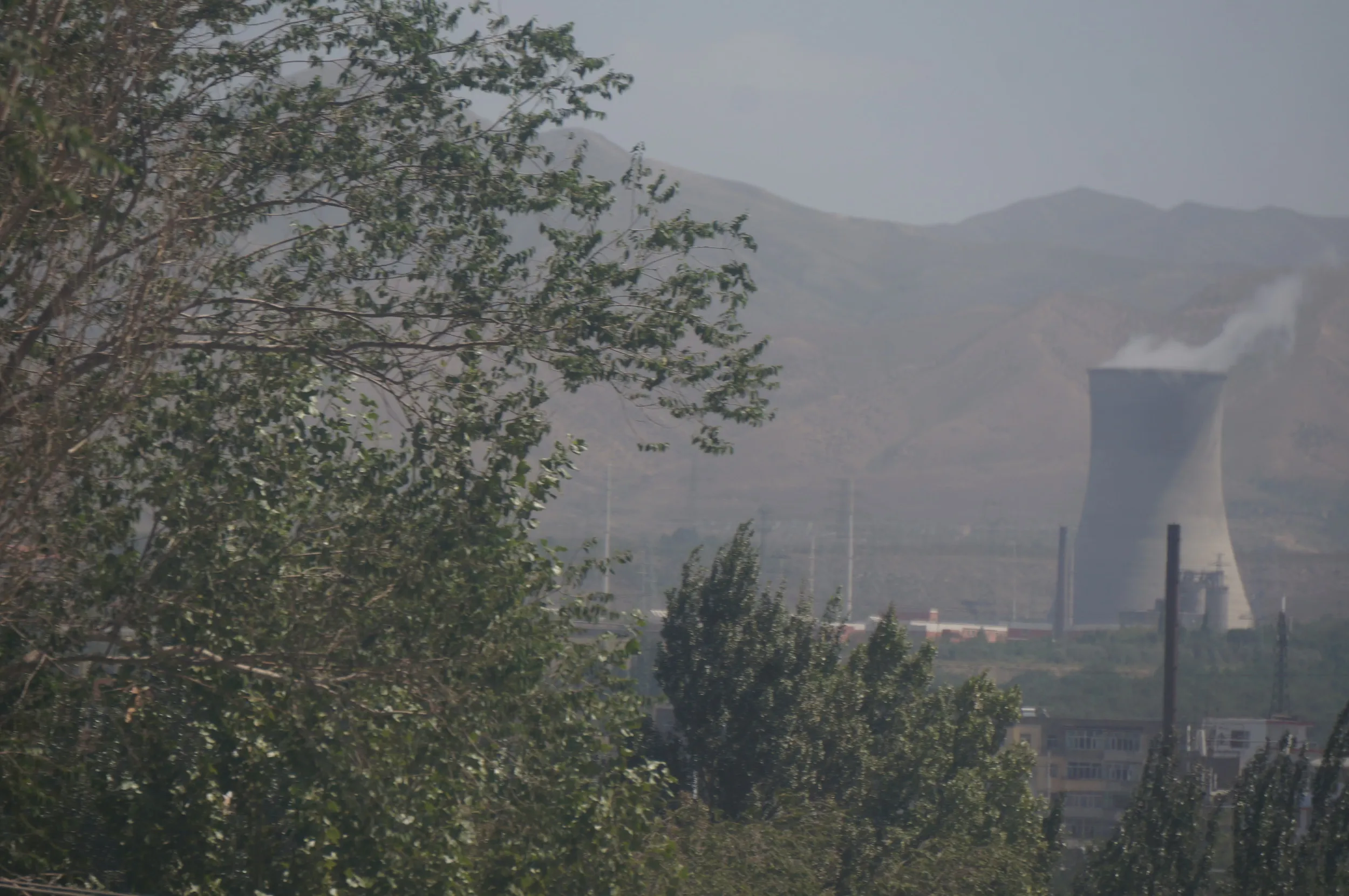 トルファン～ウルムチ間の車窓風景