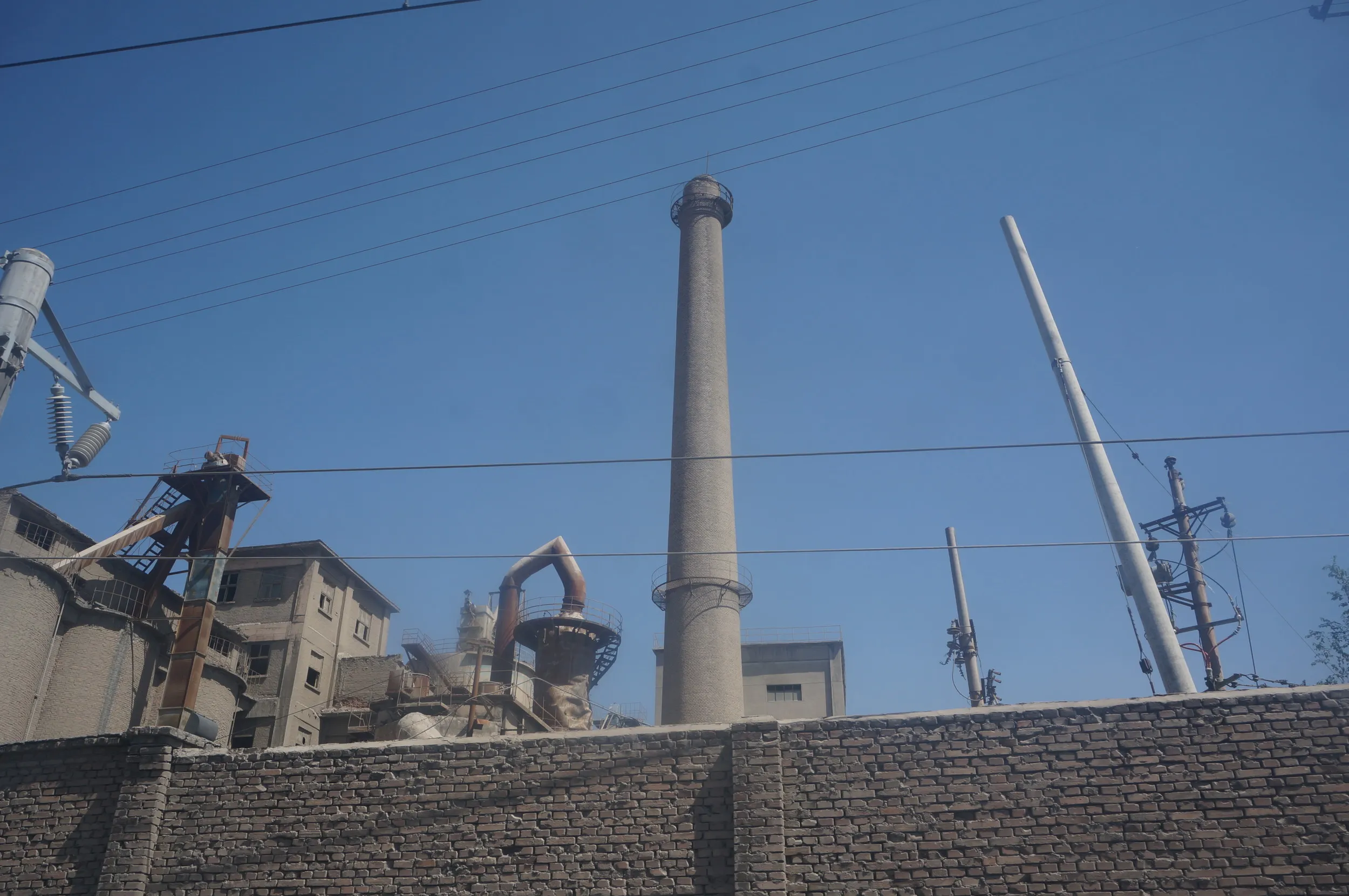 トルファン～ウルムチ間の車窓風景
