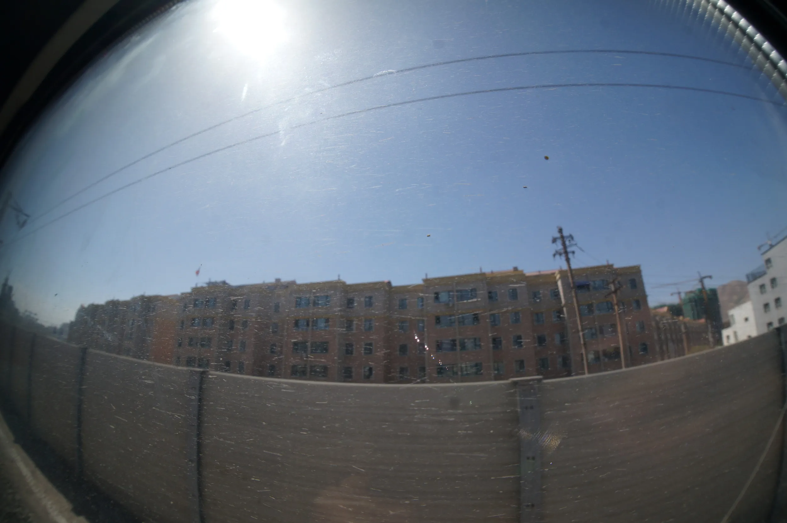 トルファン～ウルムチ間の車窓風景