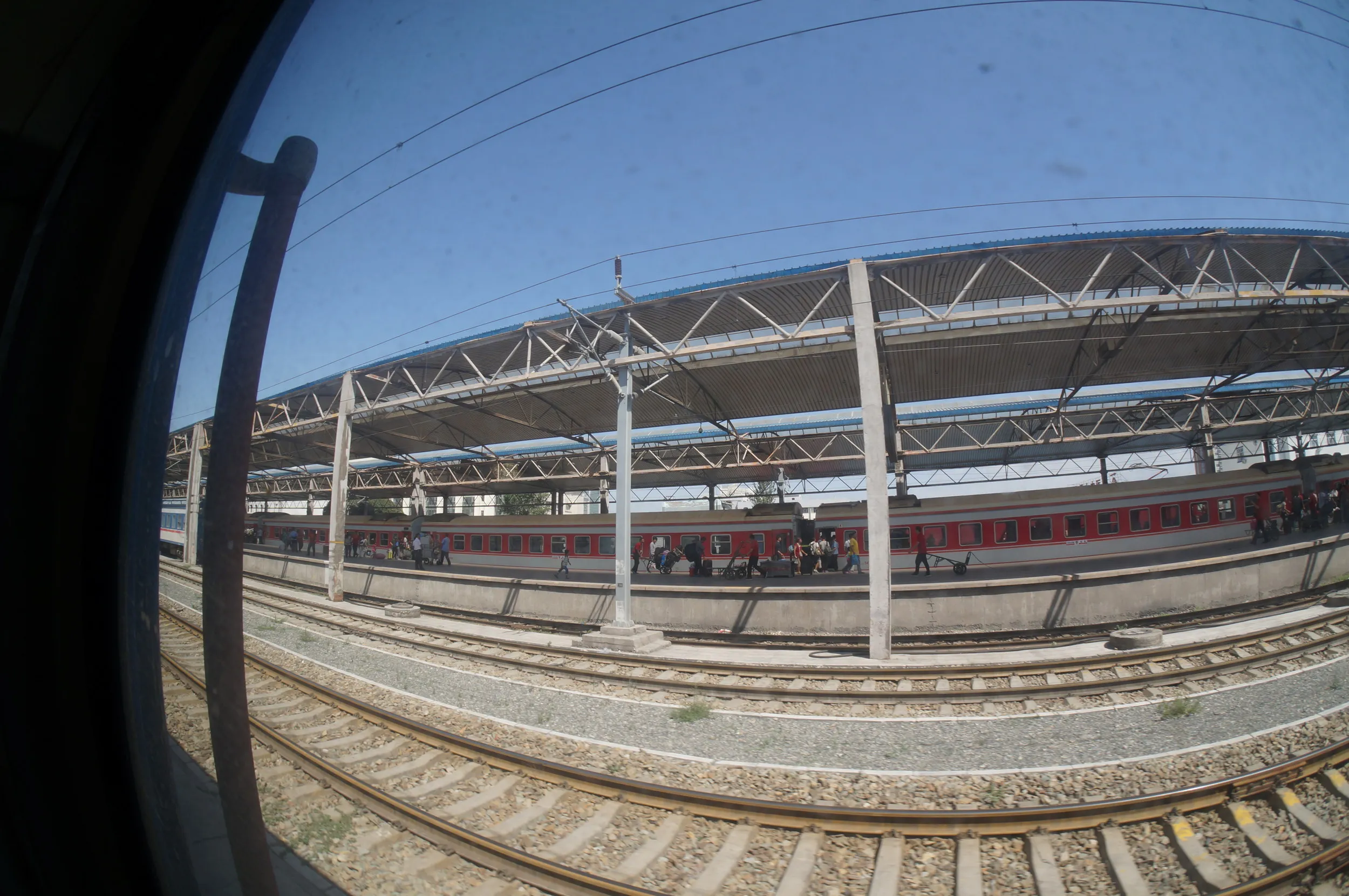 トルファン～ウルムチ間の車窓風景