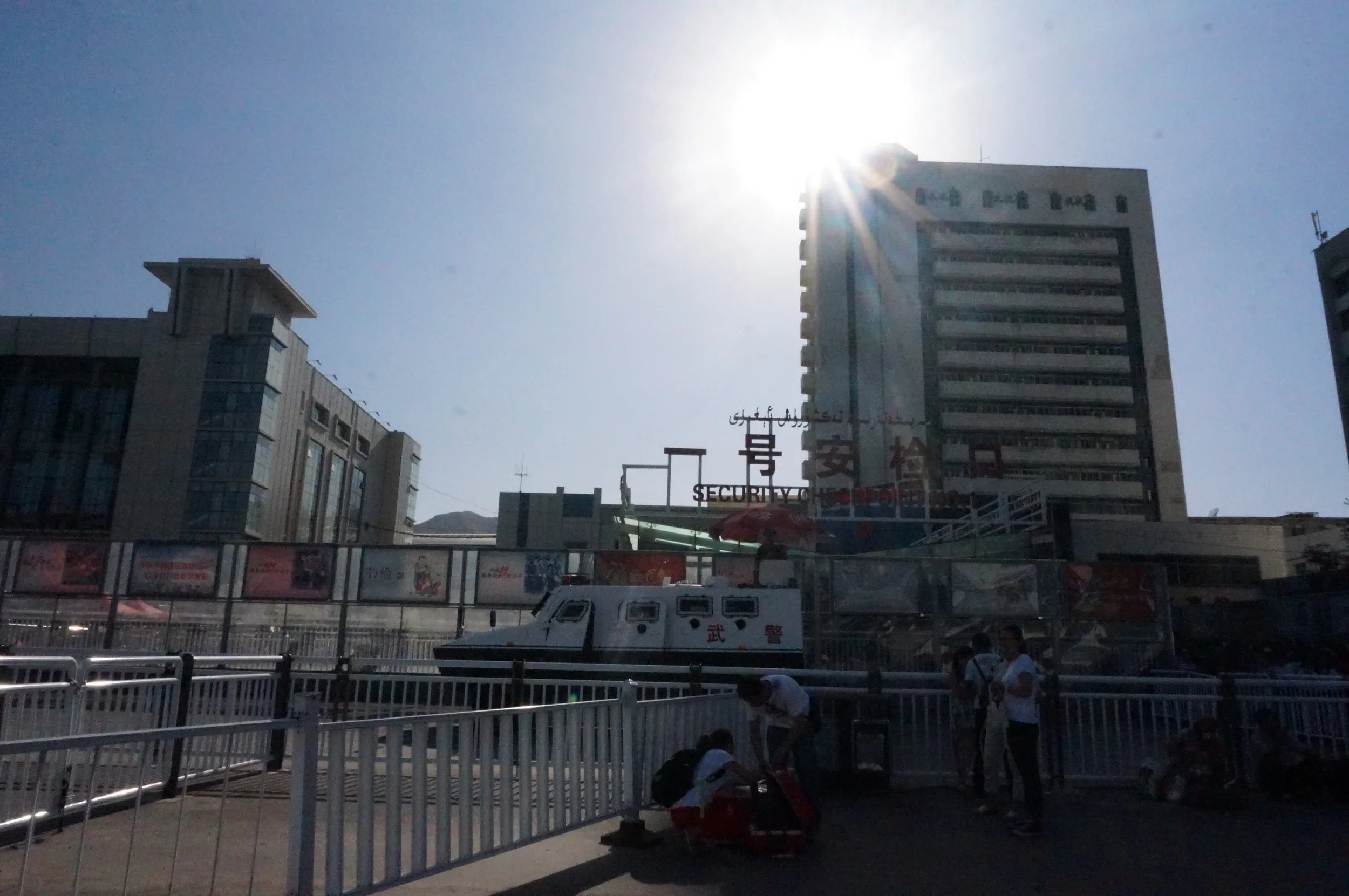 ウルムチ南駅周辺の風景