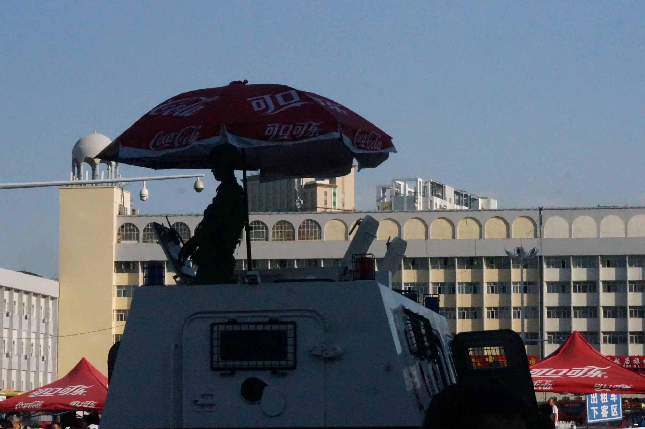 ウルムチ市内を散歩