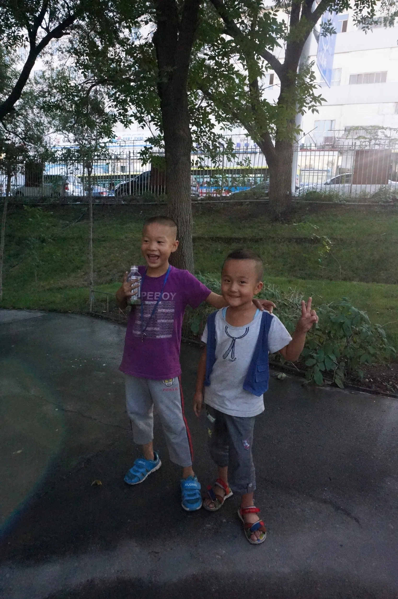 閉鎖されてる公園