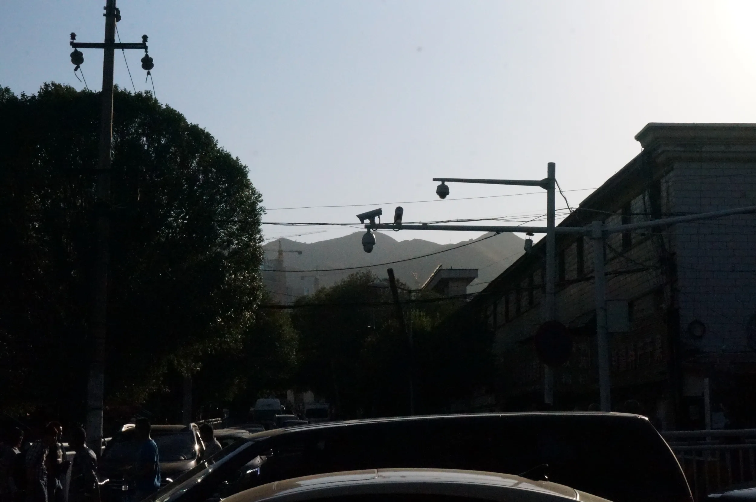 ウルムチ市内を散歩