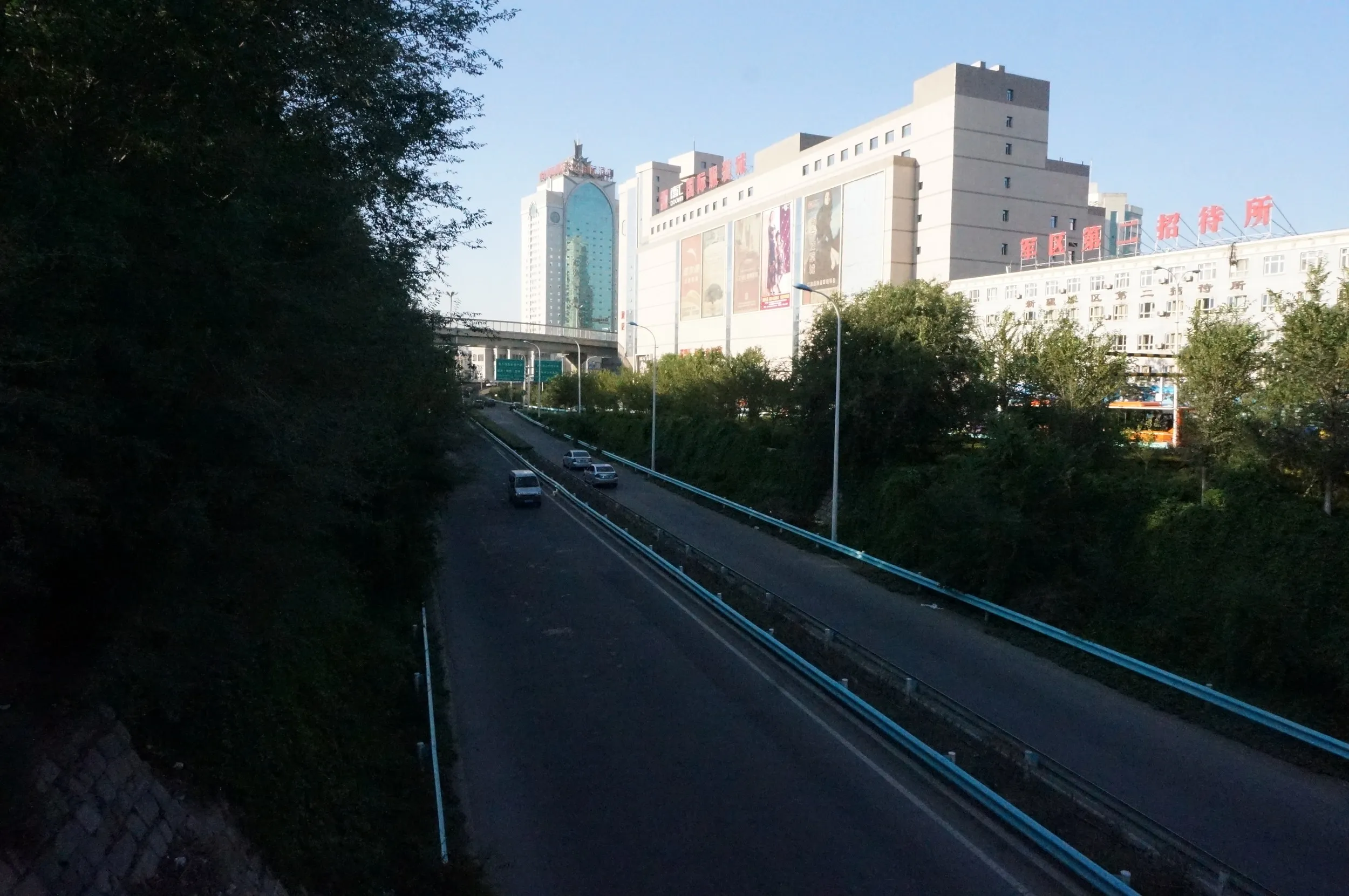 ウルムチ市内を散歩