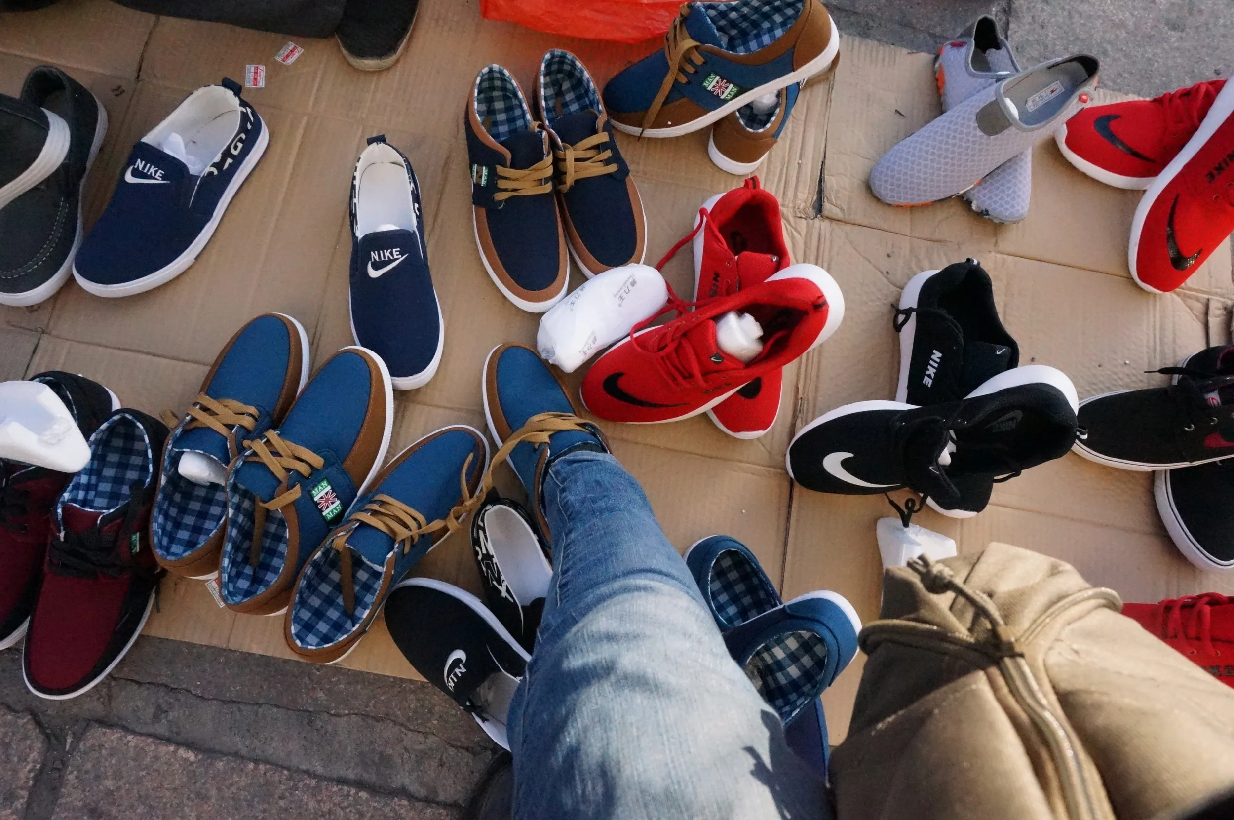 靴を25元で購入！