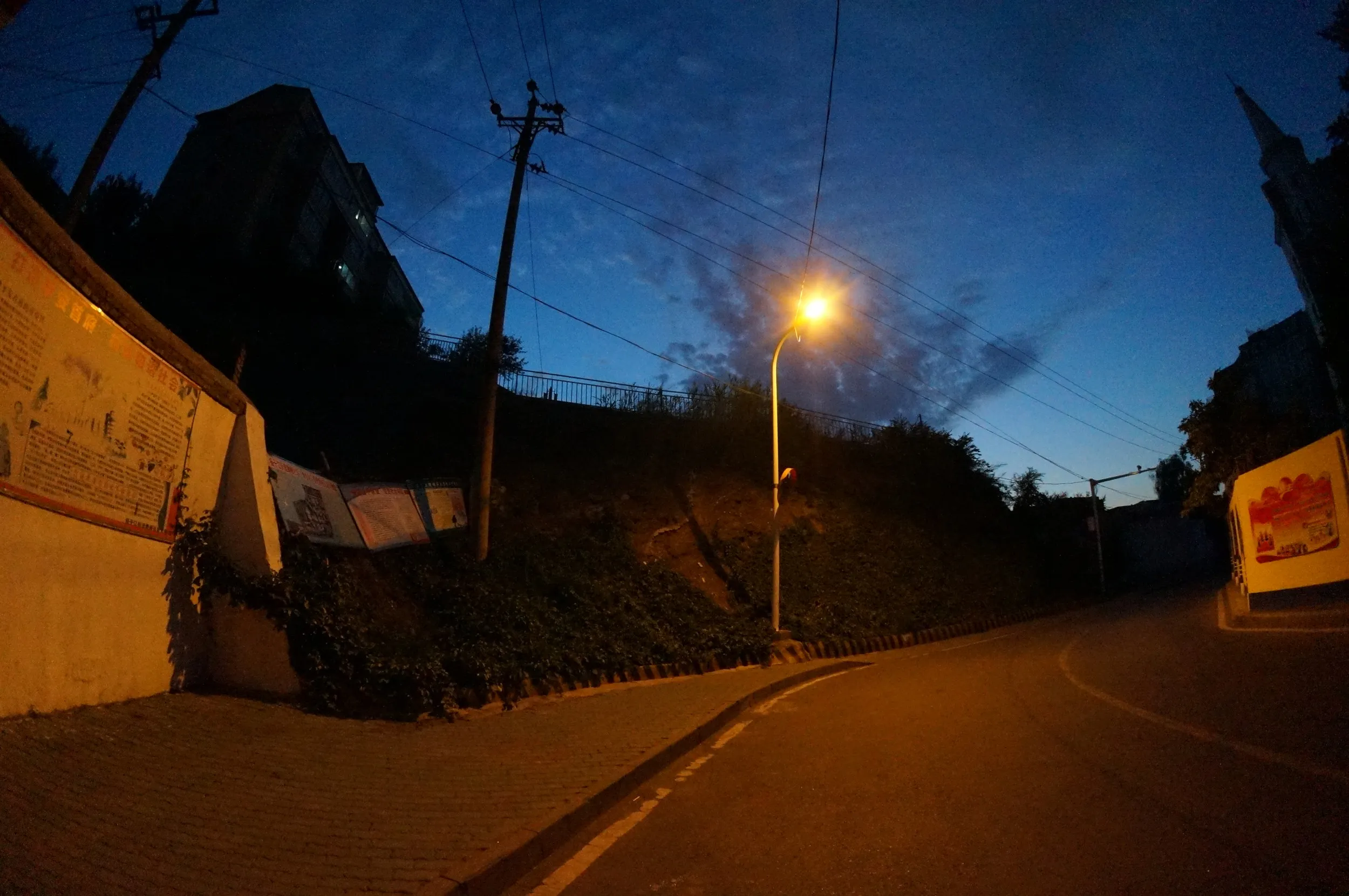 ユースホステルがあるはずだった場所