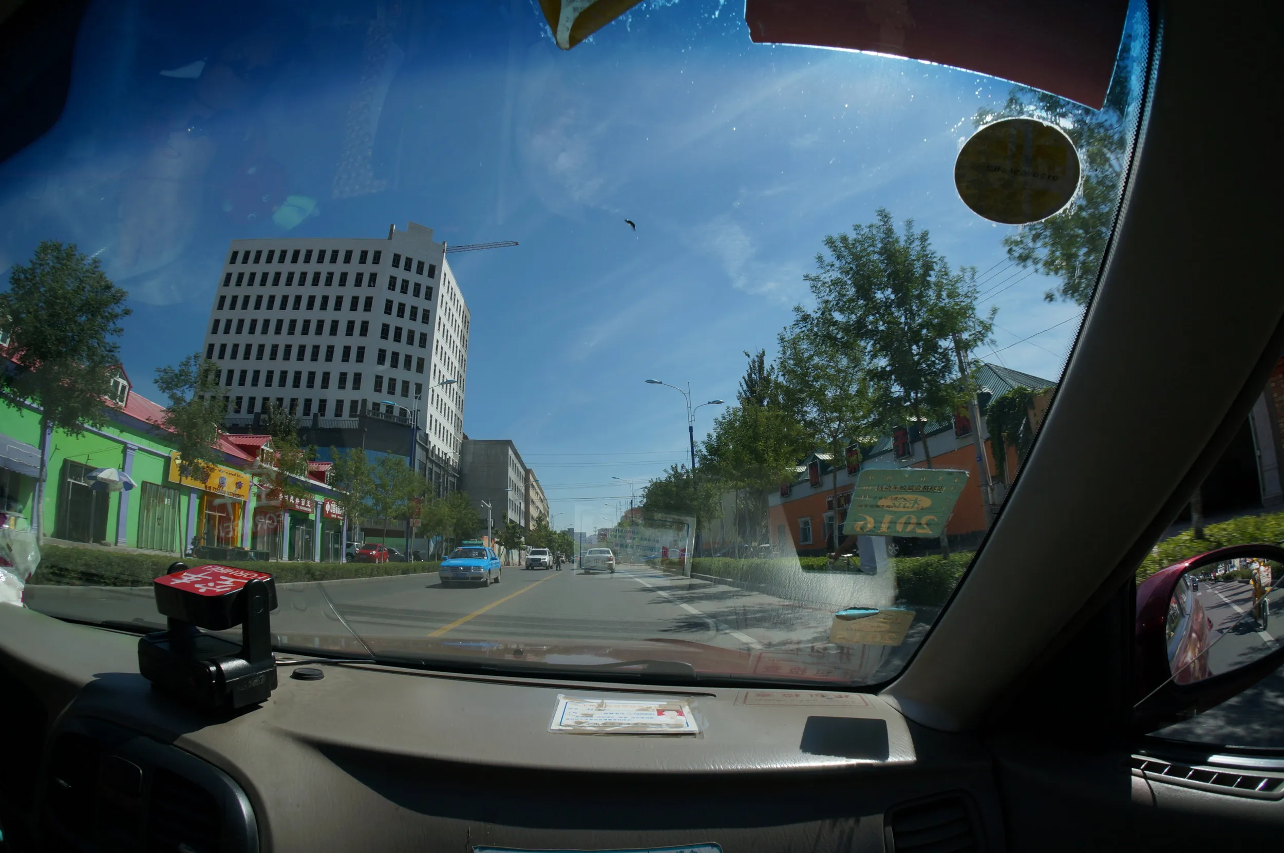 伊寧市内の風景