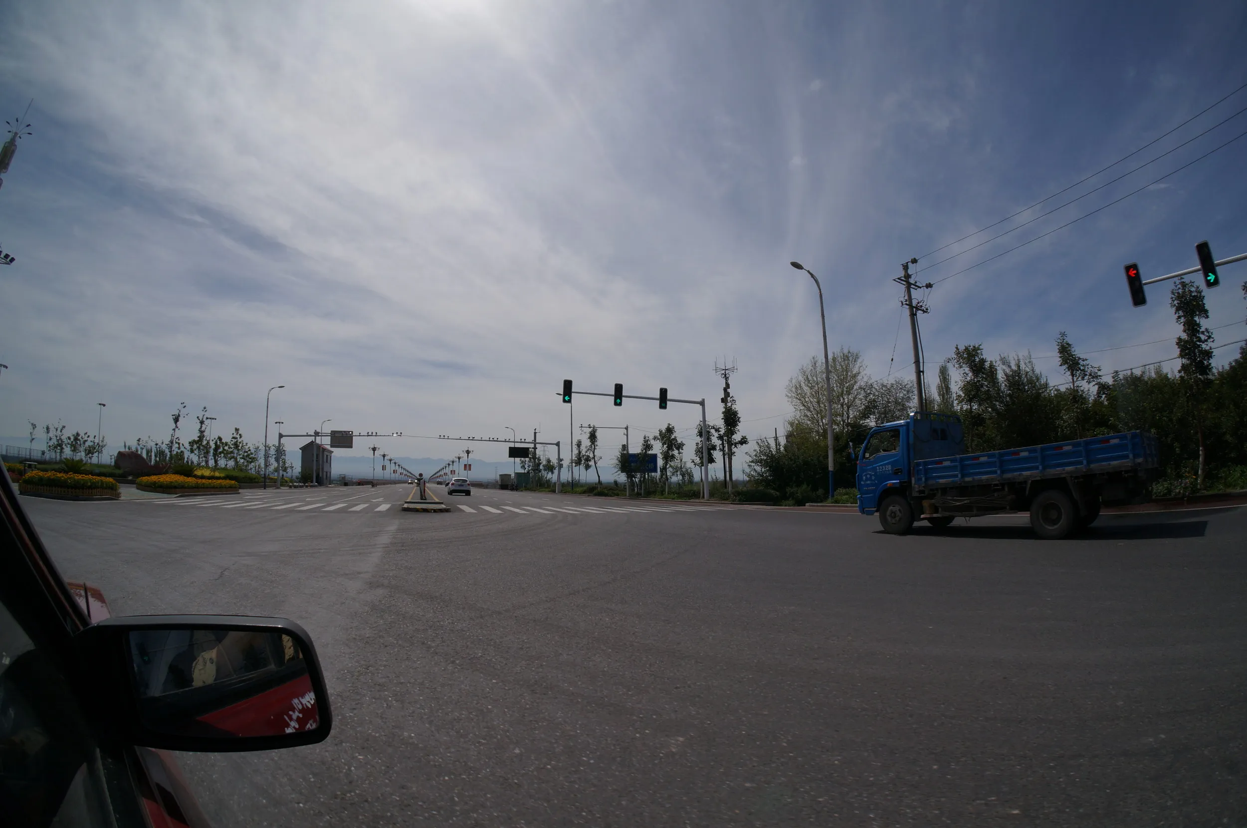 イリ河大橋（新橋）付近