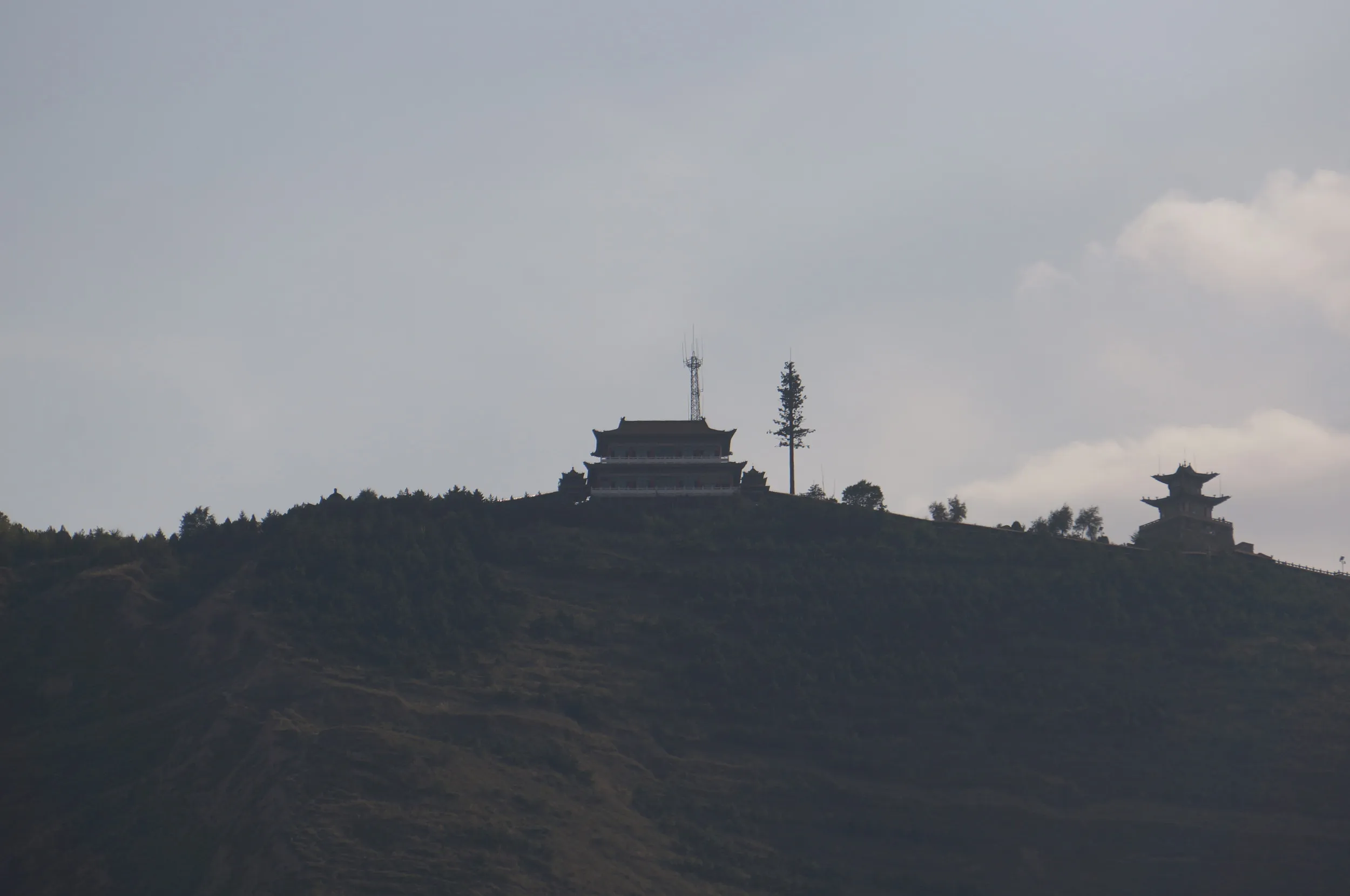 蘭州駅周辺の風景