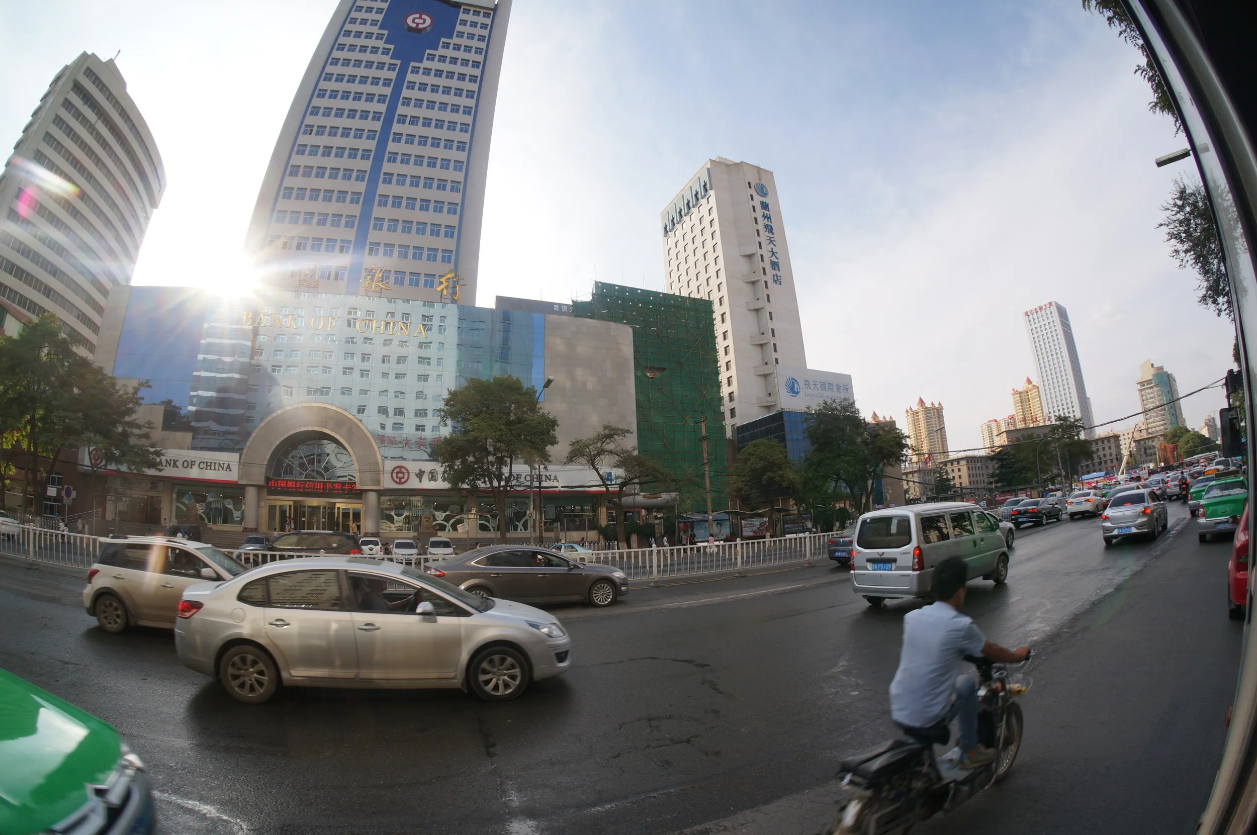 路線バスの車窓風景