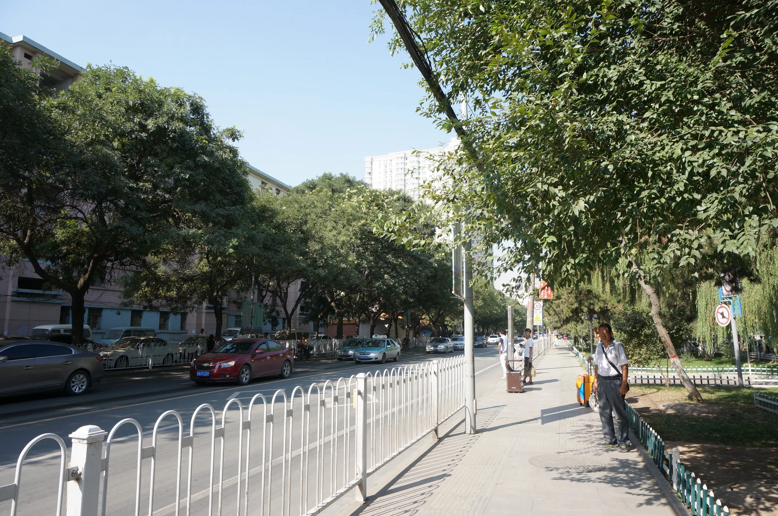中山橋付近の風景