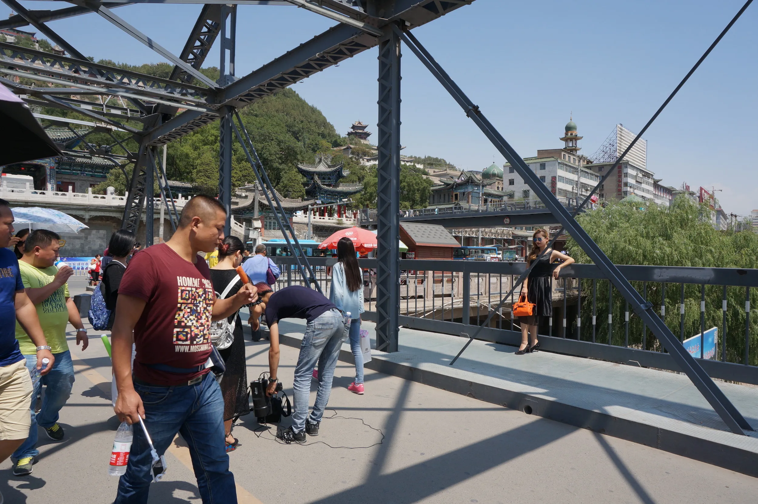 中山橋（黄河第一橋・鉄橋）