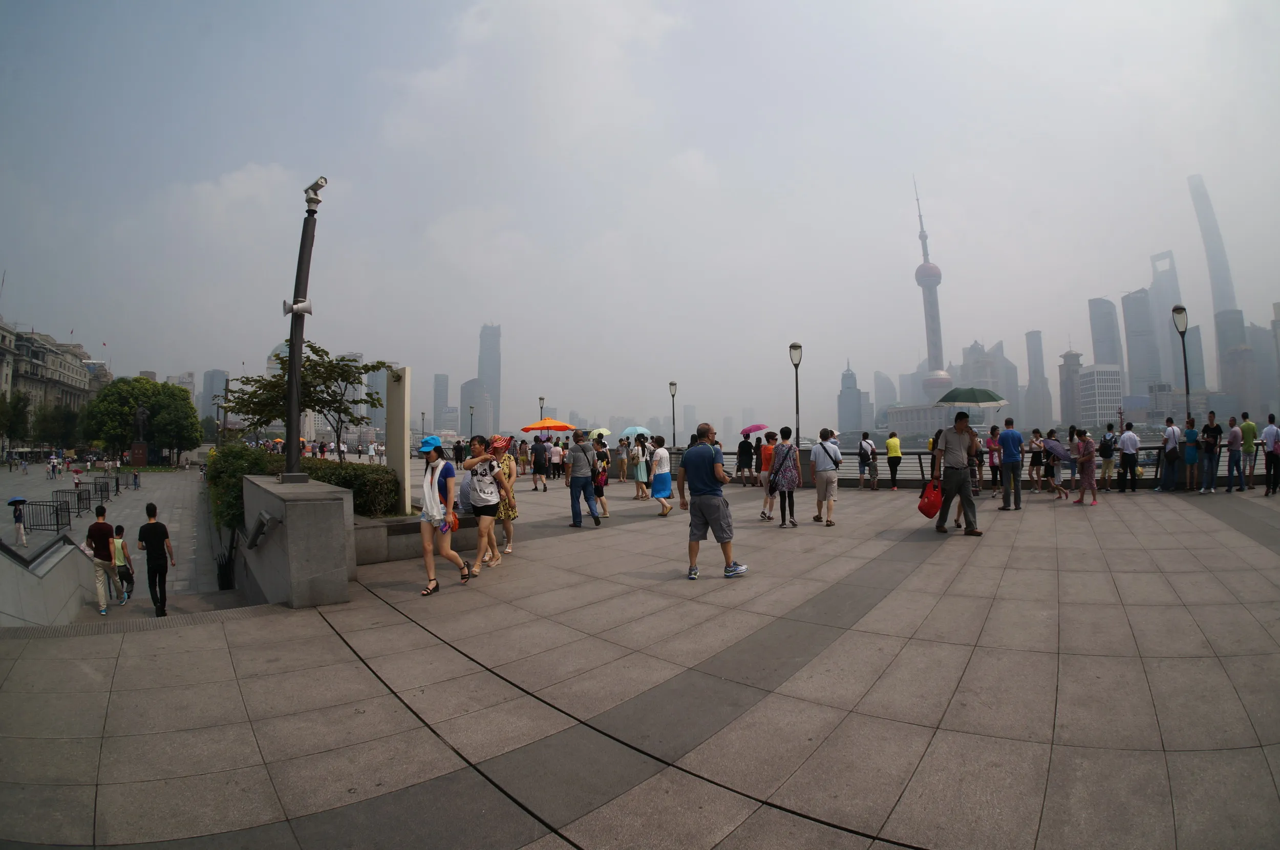 外灘（バンド）地区の風景