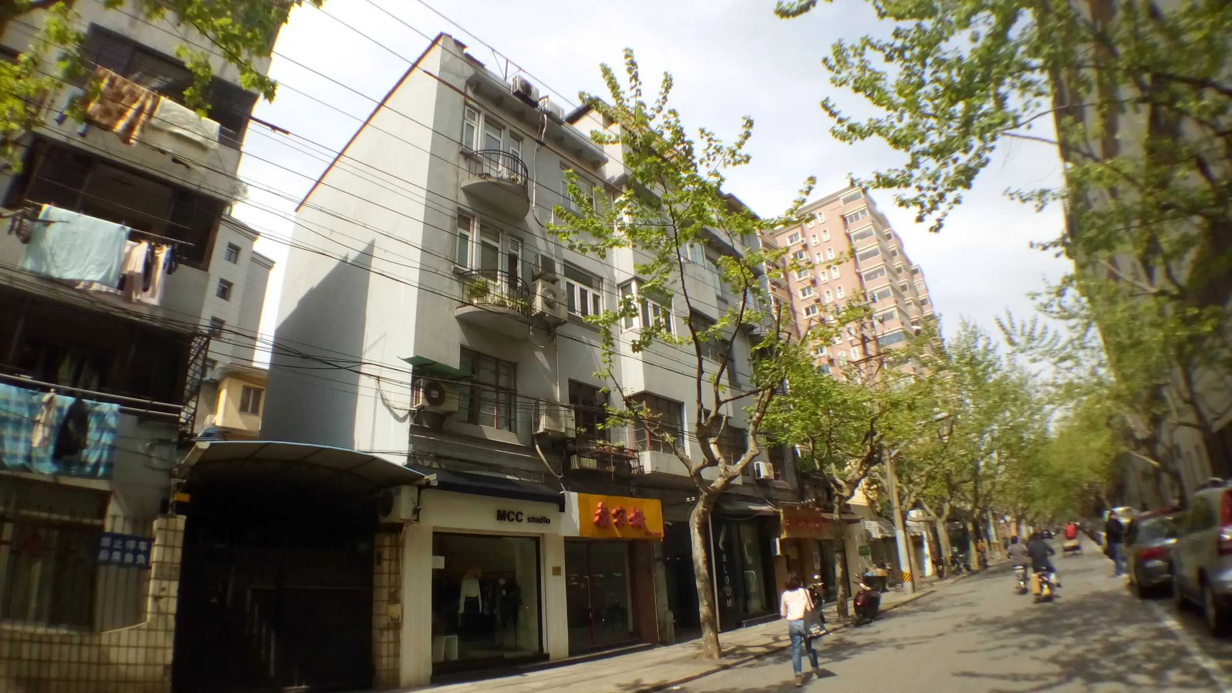 南京西路付近の風景