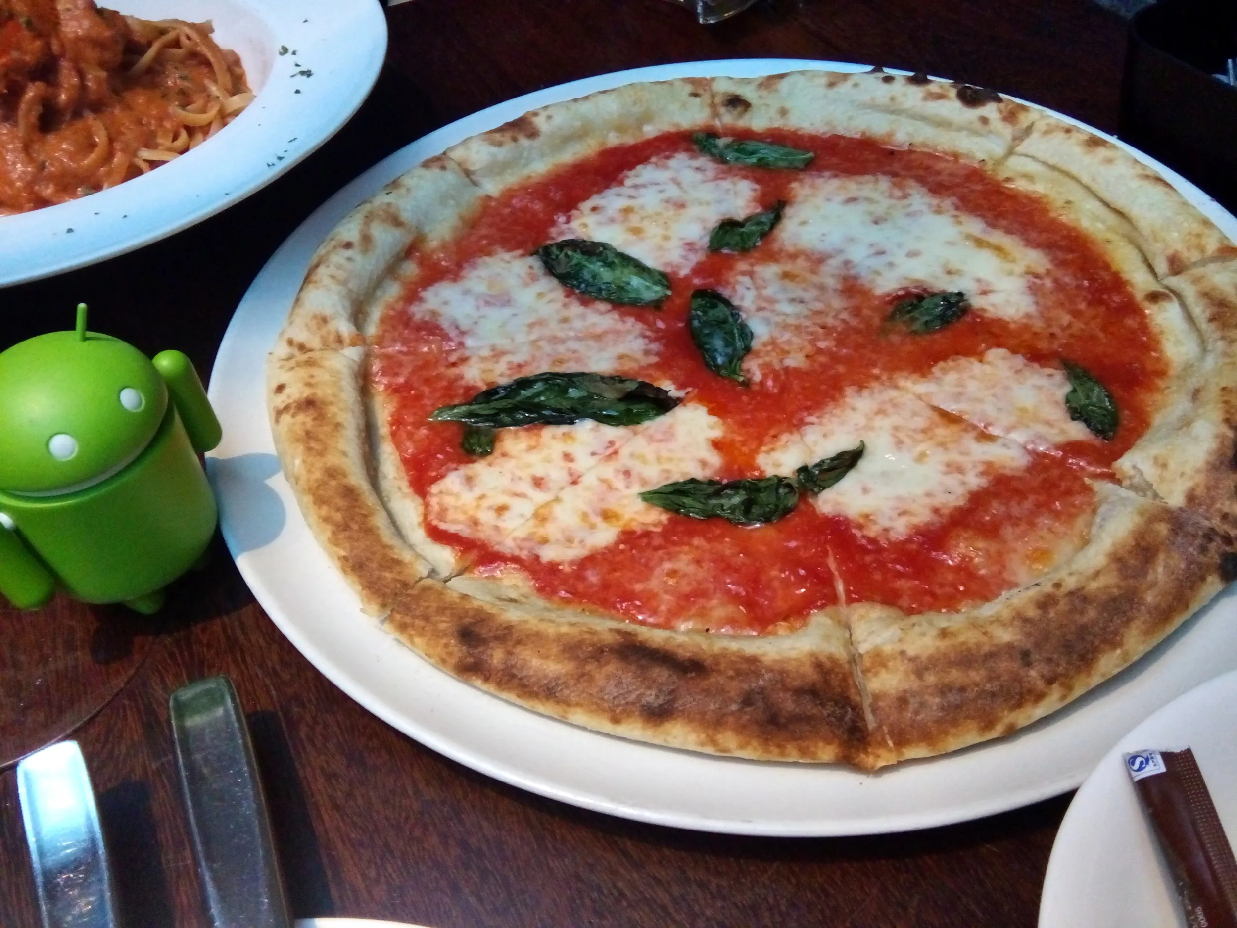 イタリアンレストランの料理