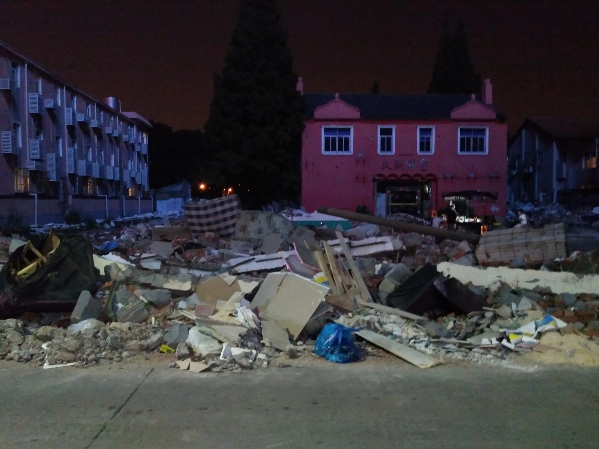 照射テストの様子1