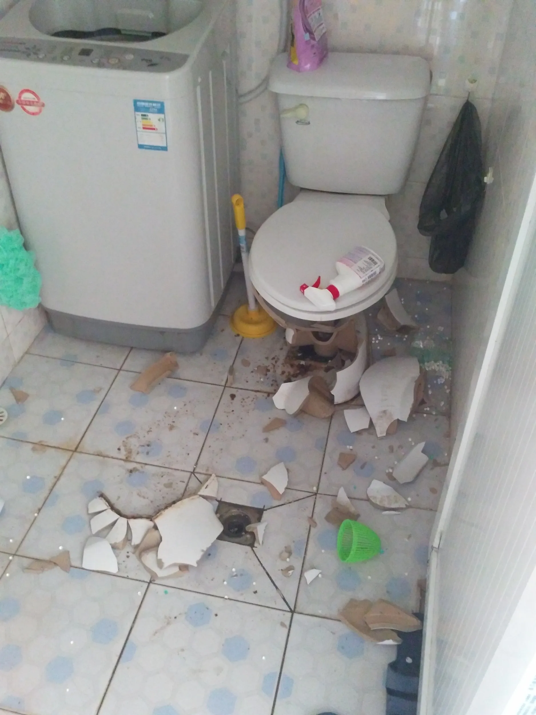 マンションに城管が降臨