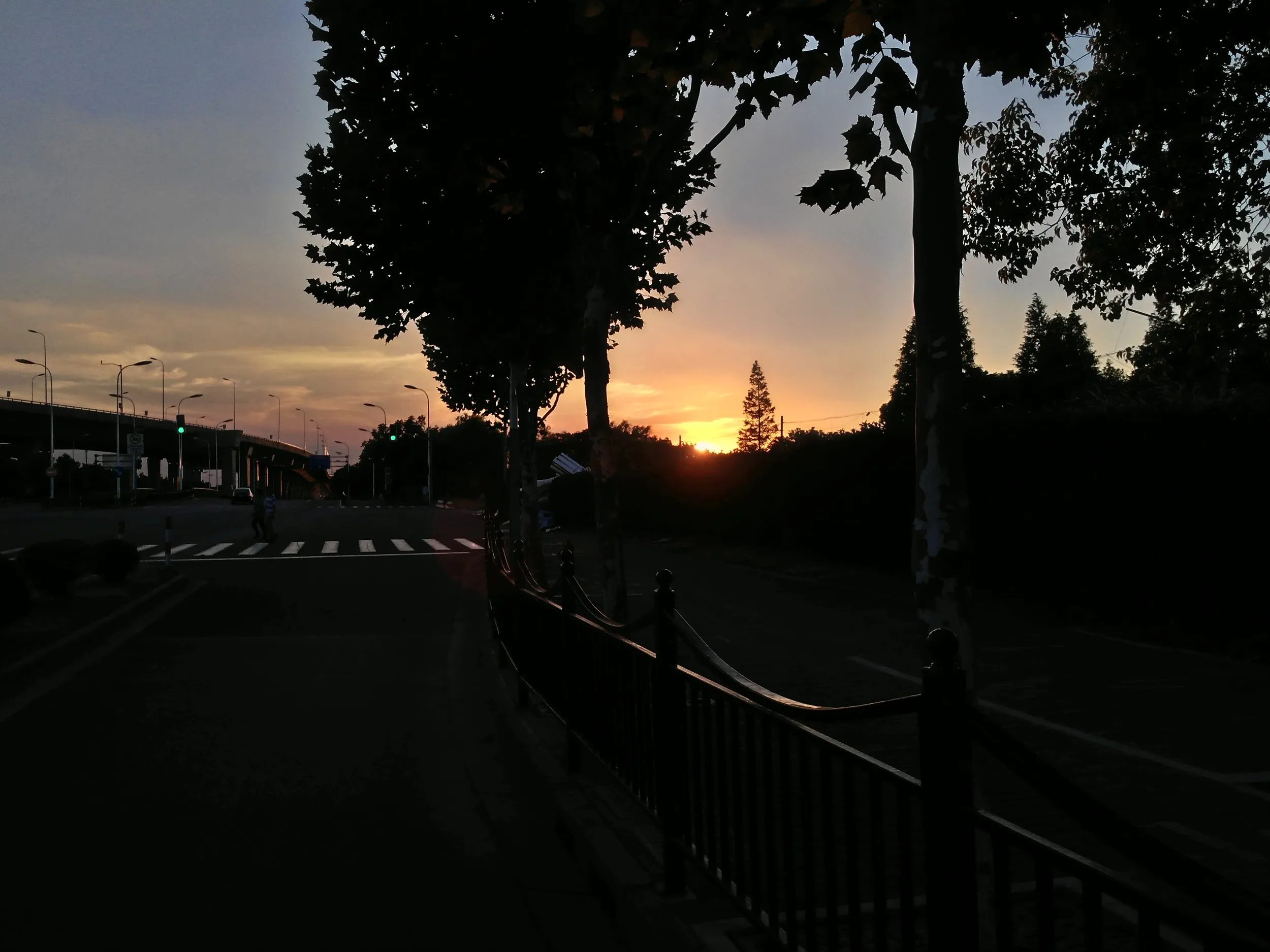 夕暮れの帰り道