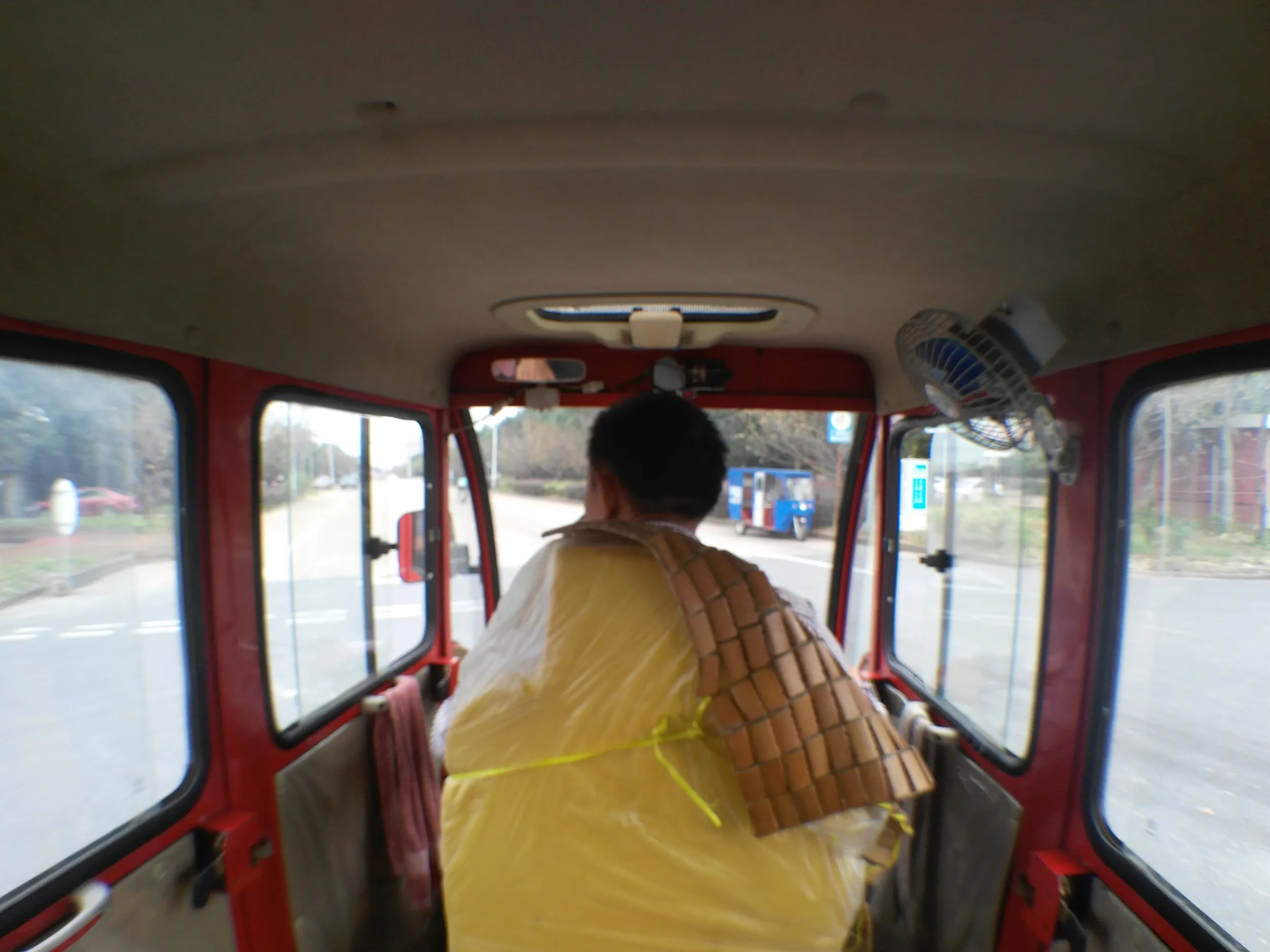 三輪タクシーからの風景