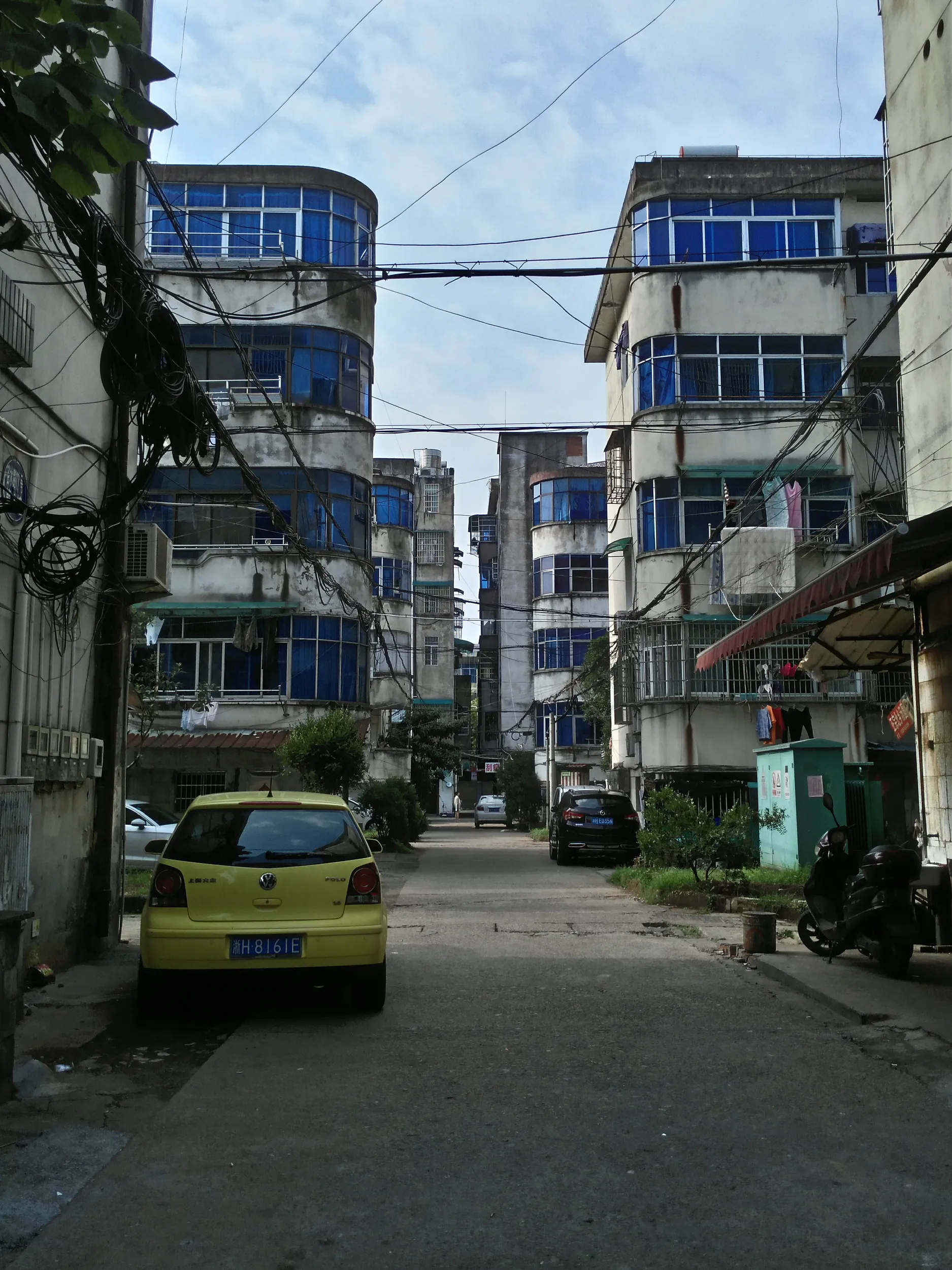地方都市の街並み