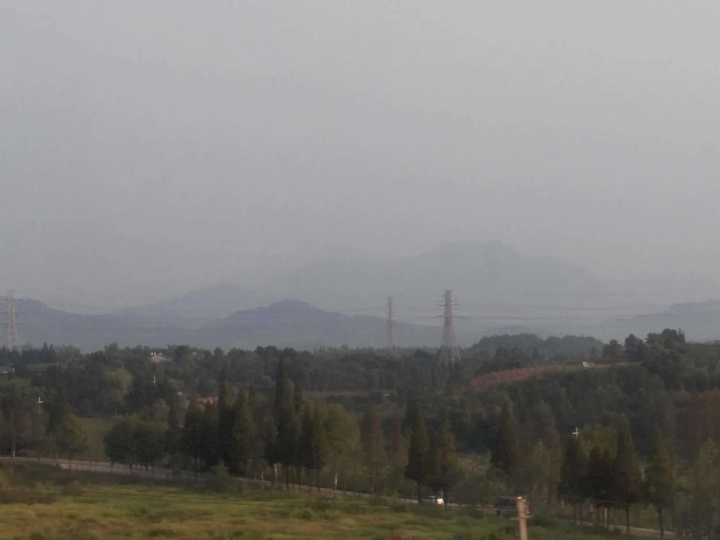 車窓からの風景