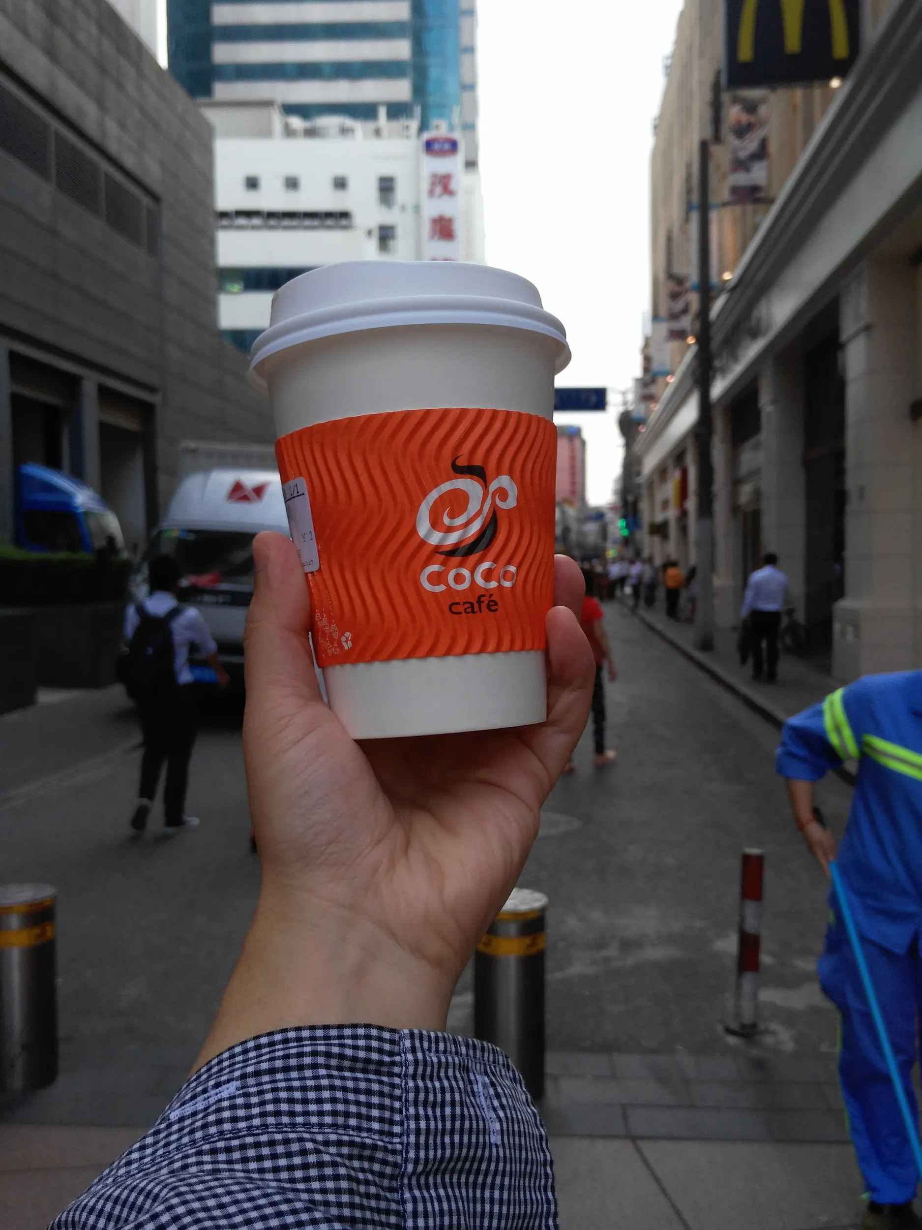 南京東路での手続き