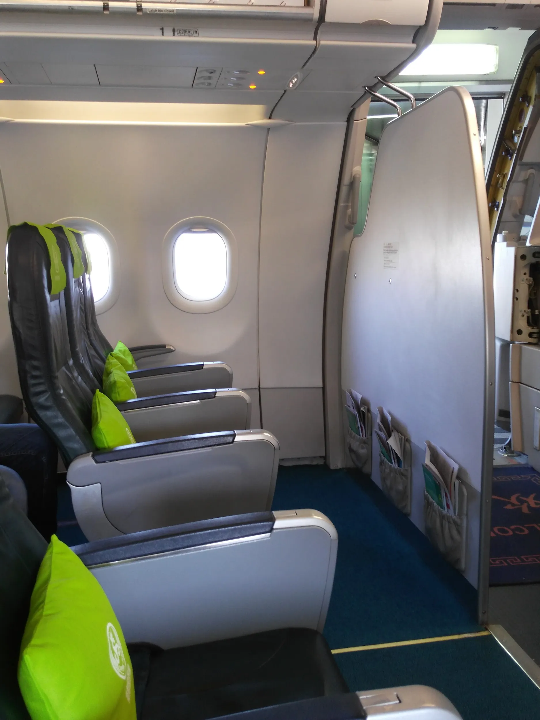 春秋航空のファーストクラス座席