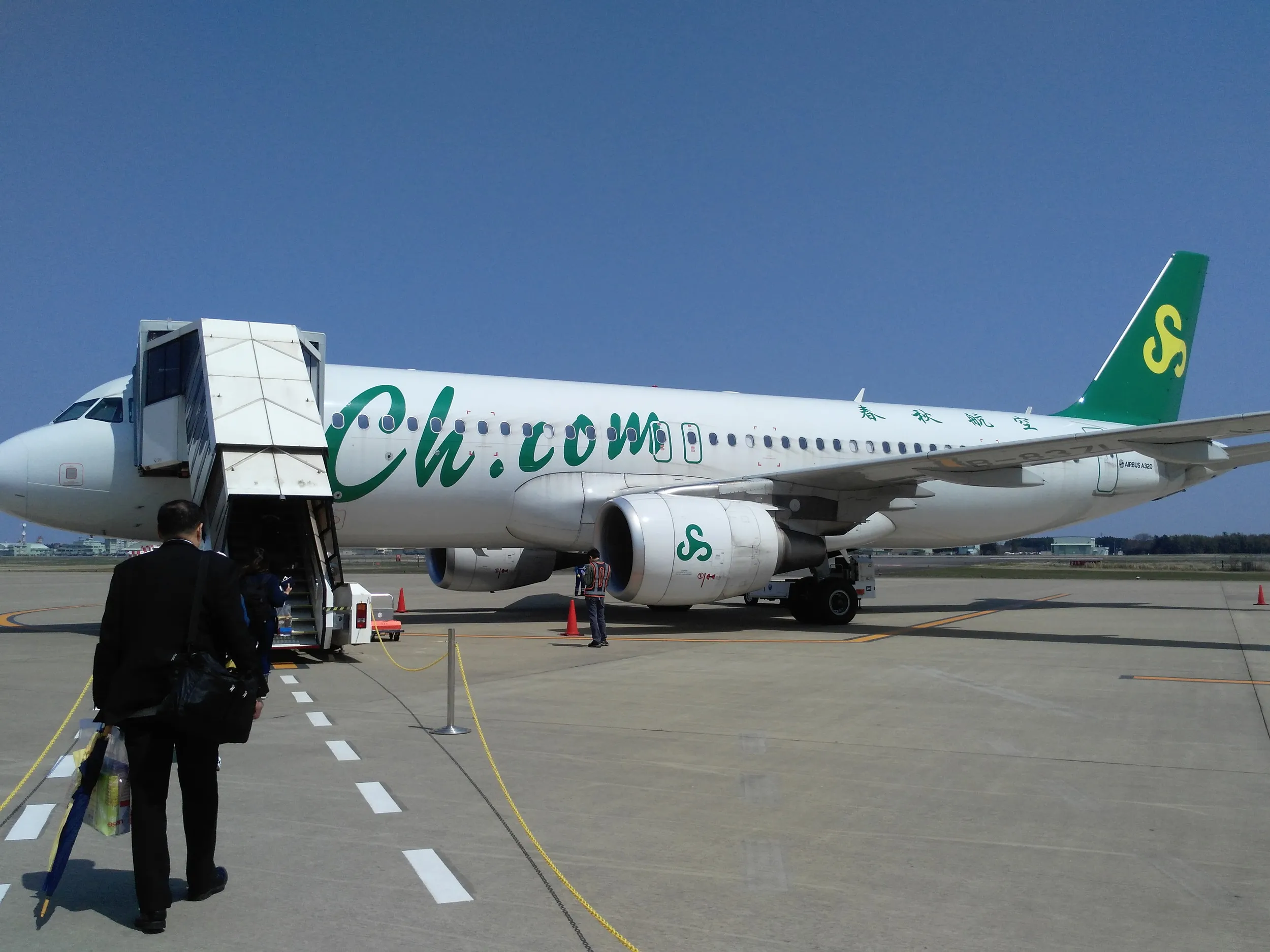 春秋航空の機体