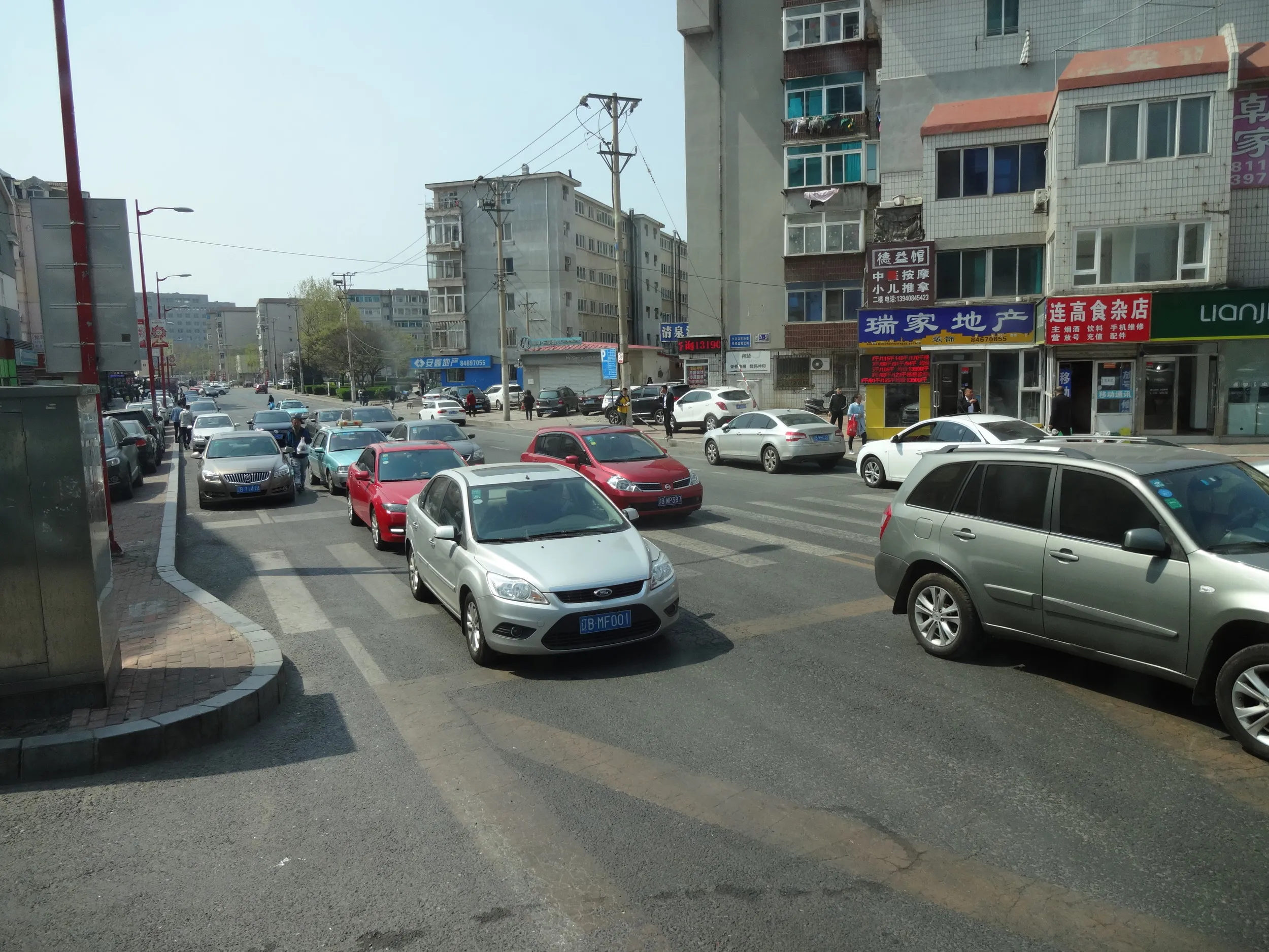 バスの車窓風景