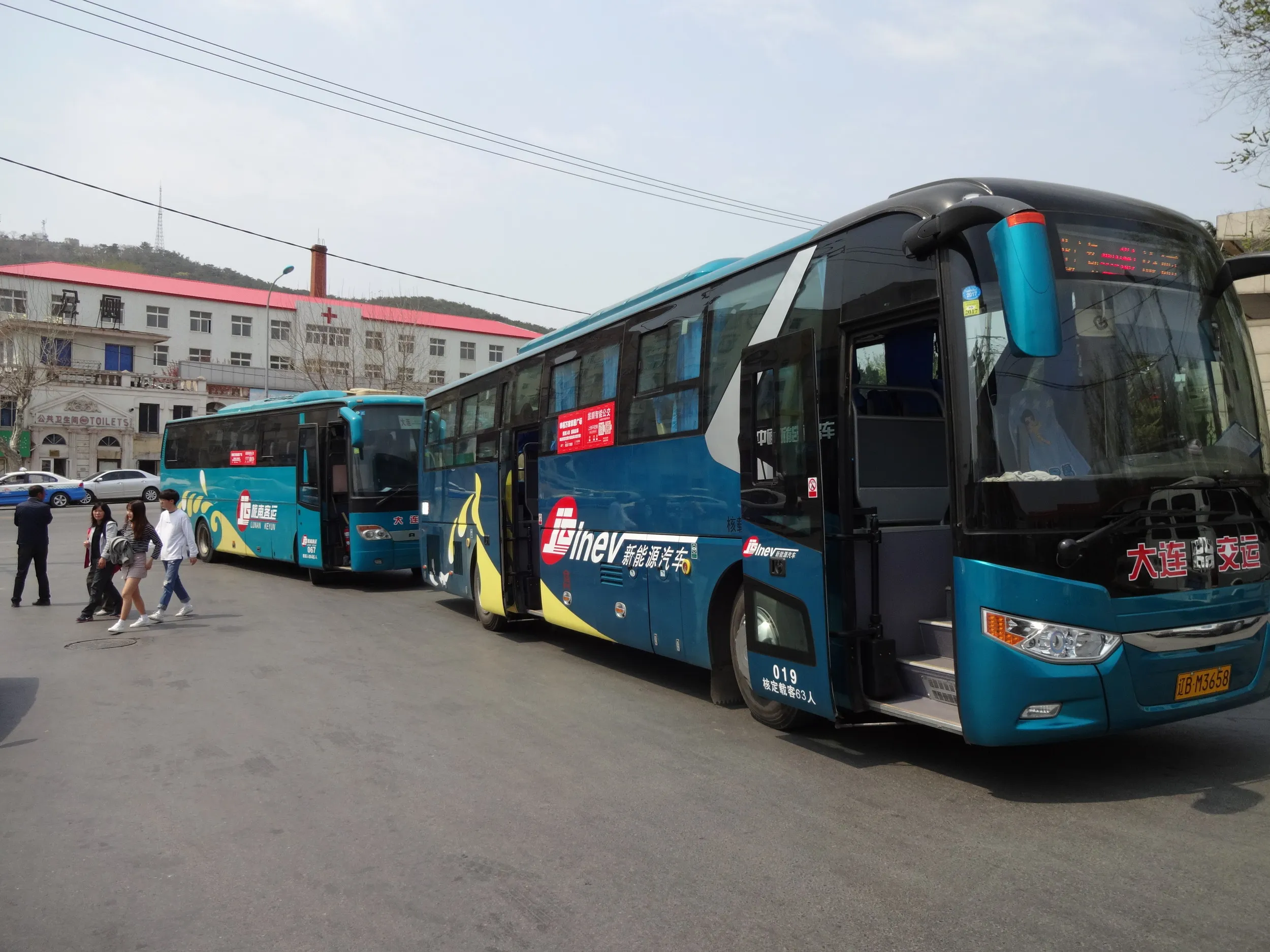 旅順バスターミナル周辺