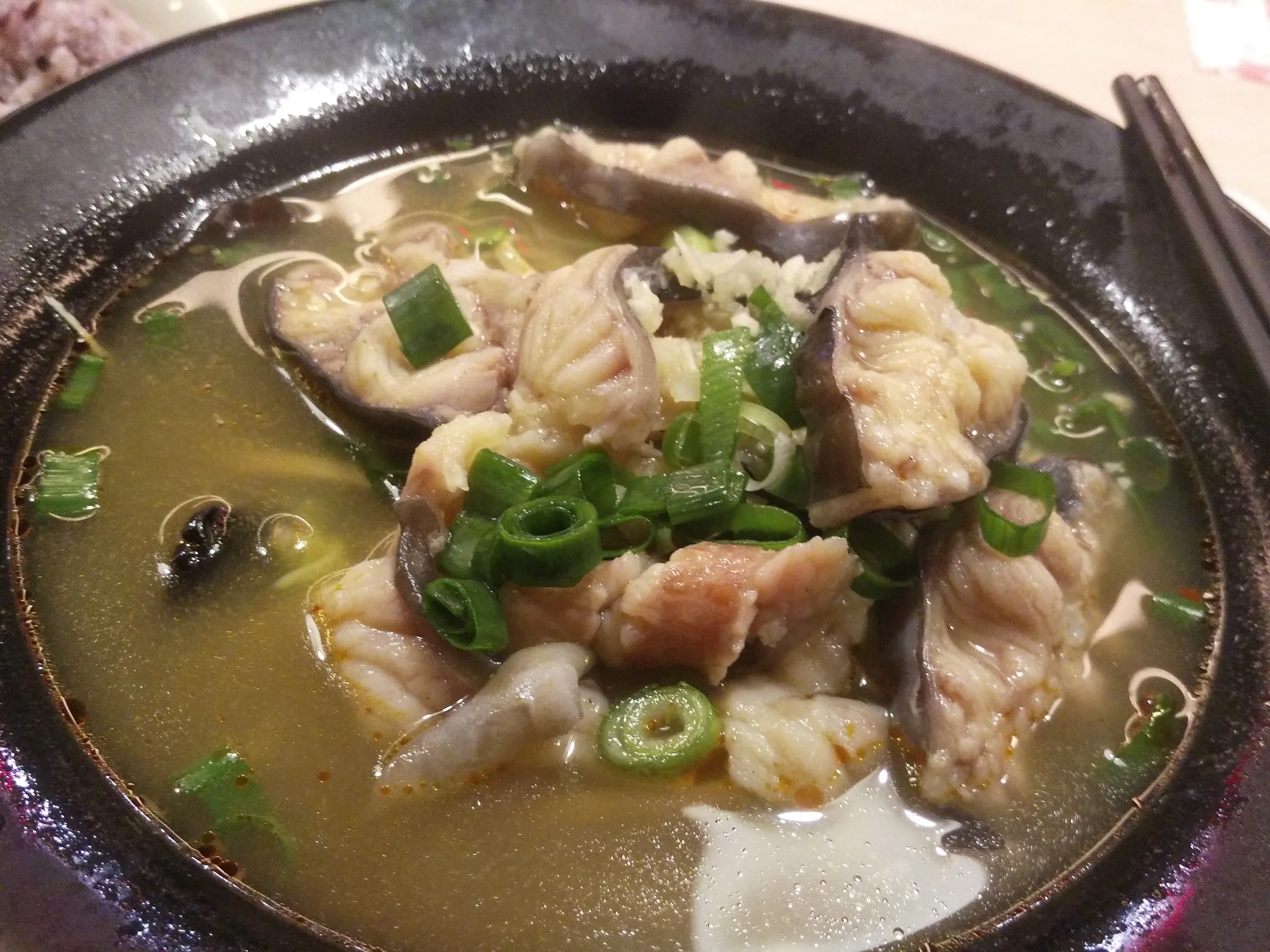 いつものナマズ料理