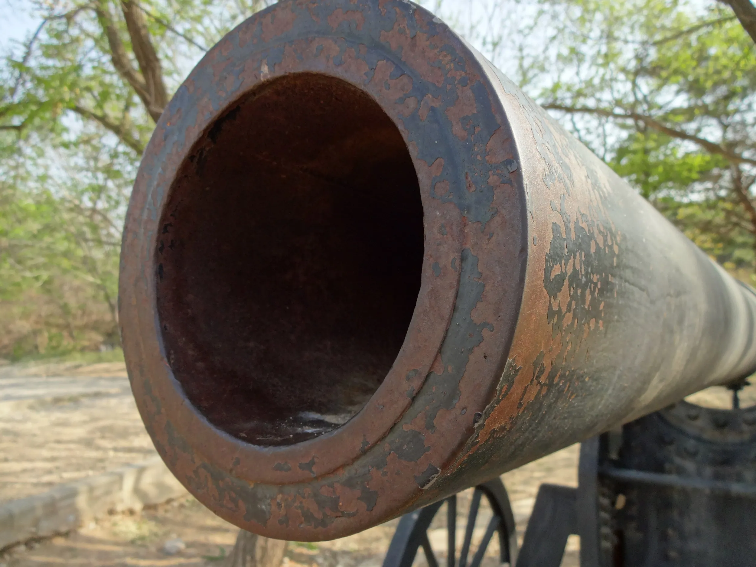 カノン砲のアップ