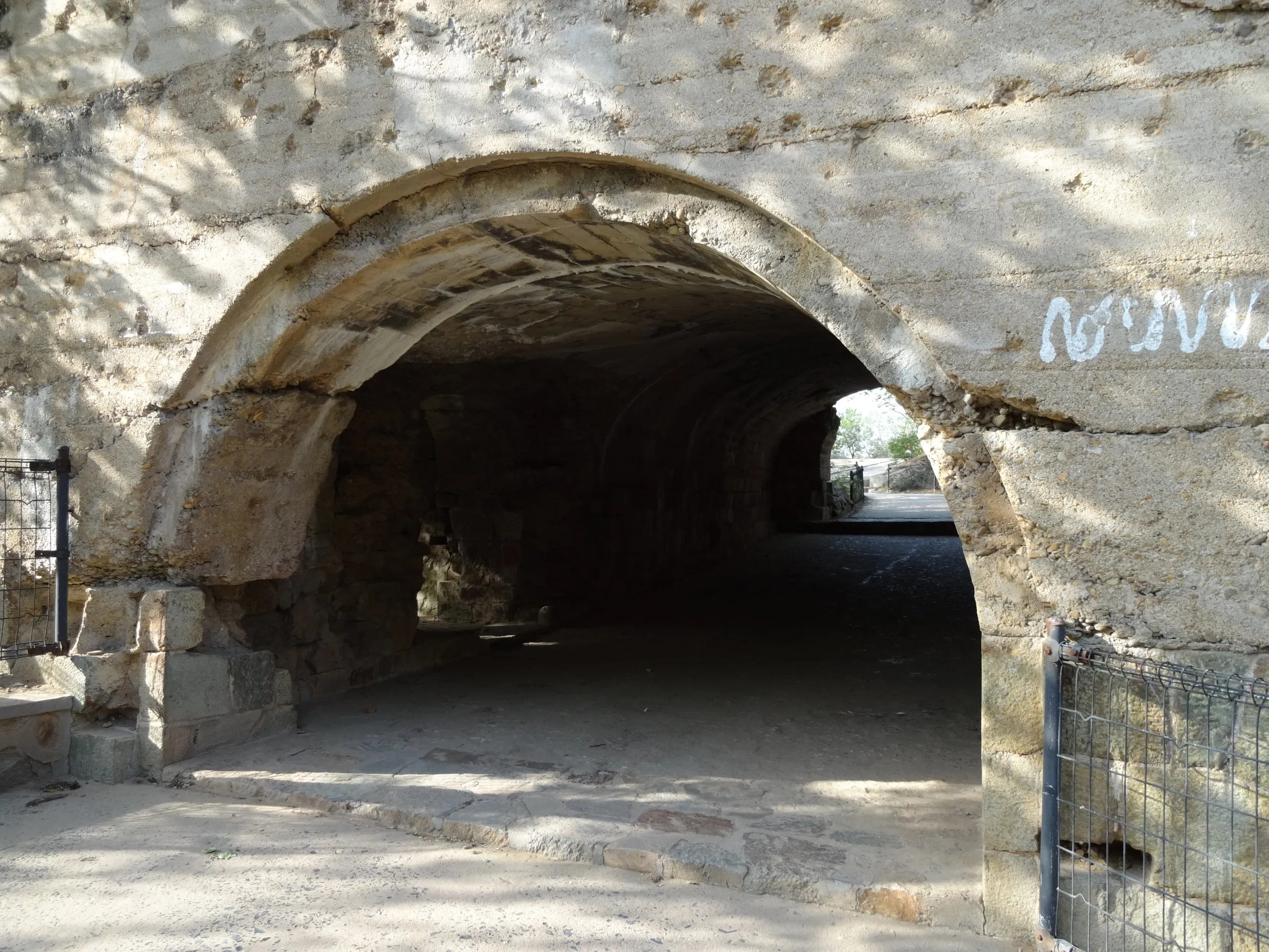 北堡塁の出入り口