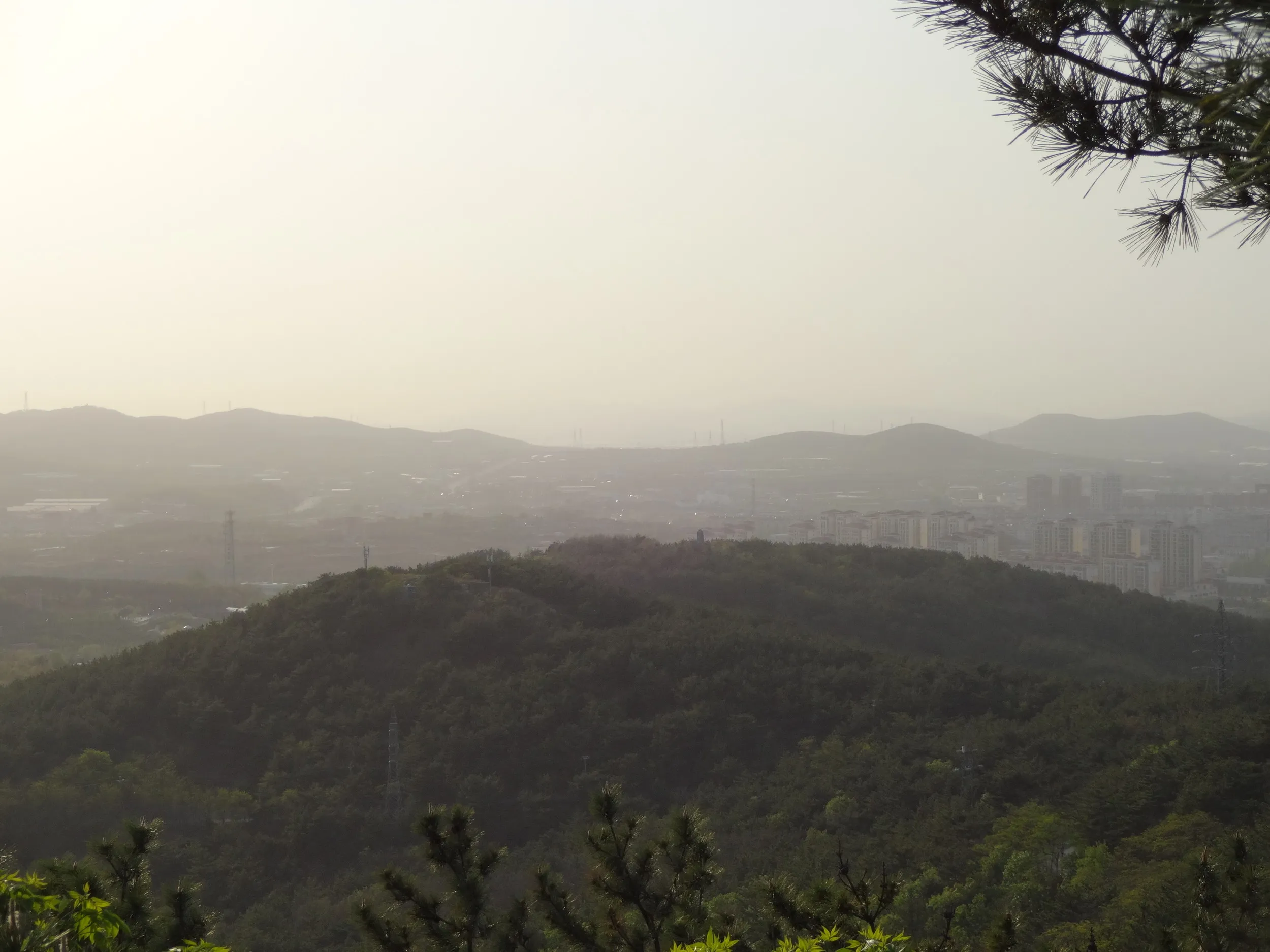 望台砲台からの風景