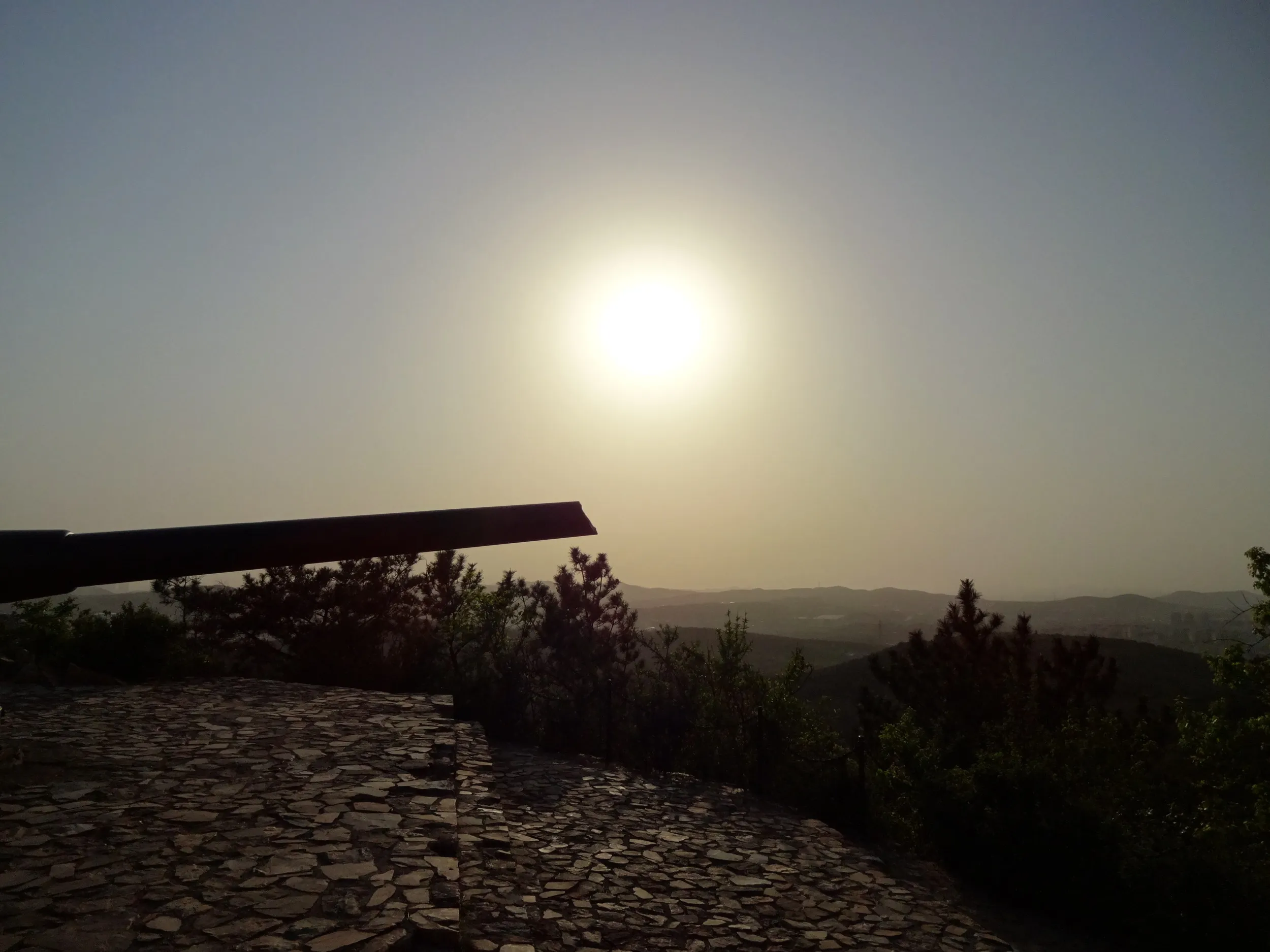 カノン砲と風景
