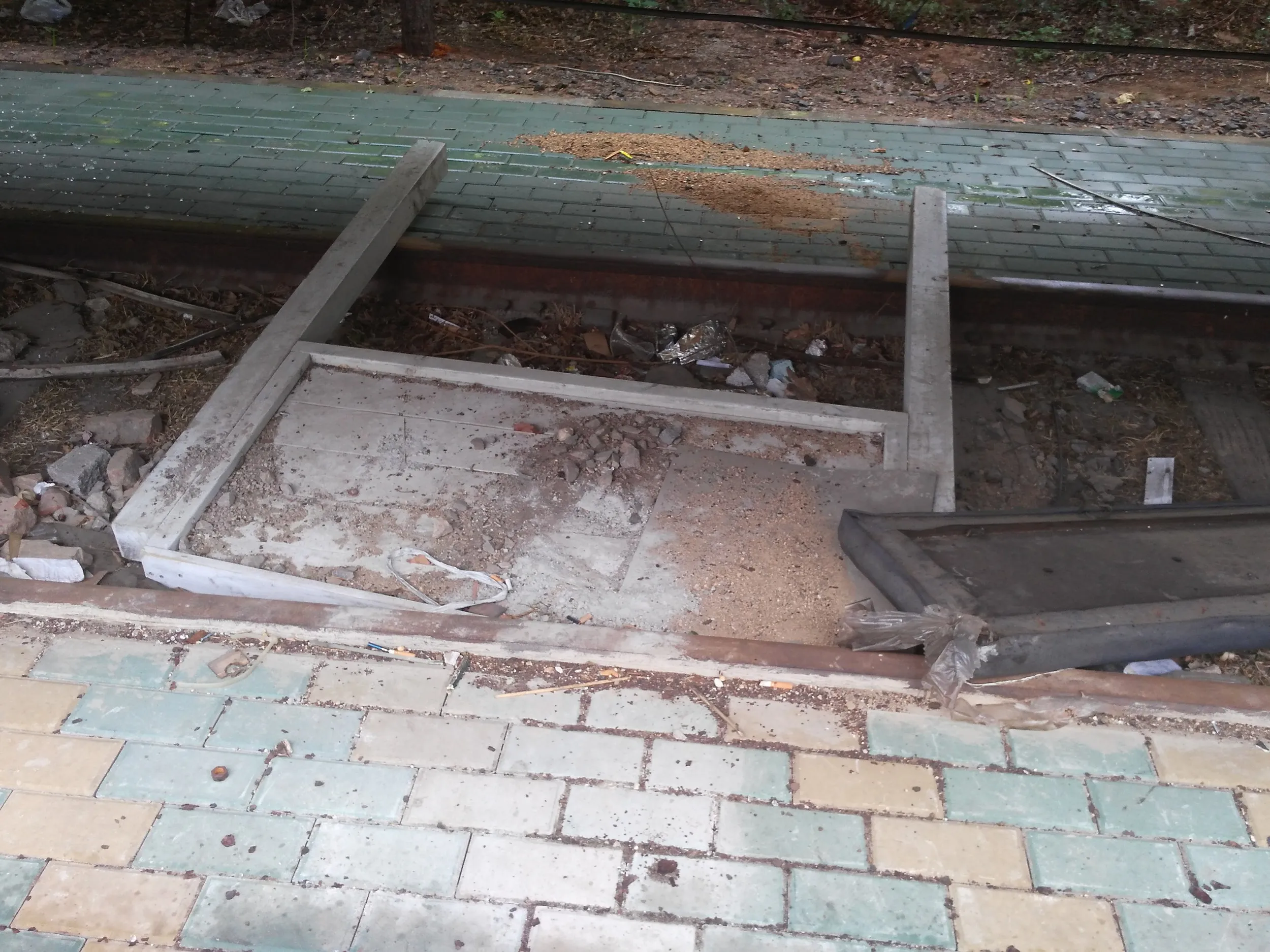 列車の車内風景