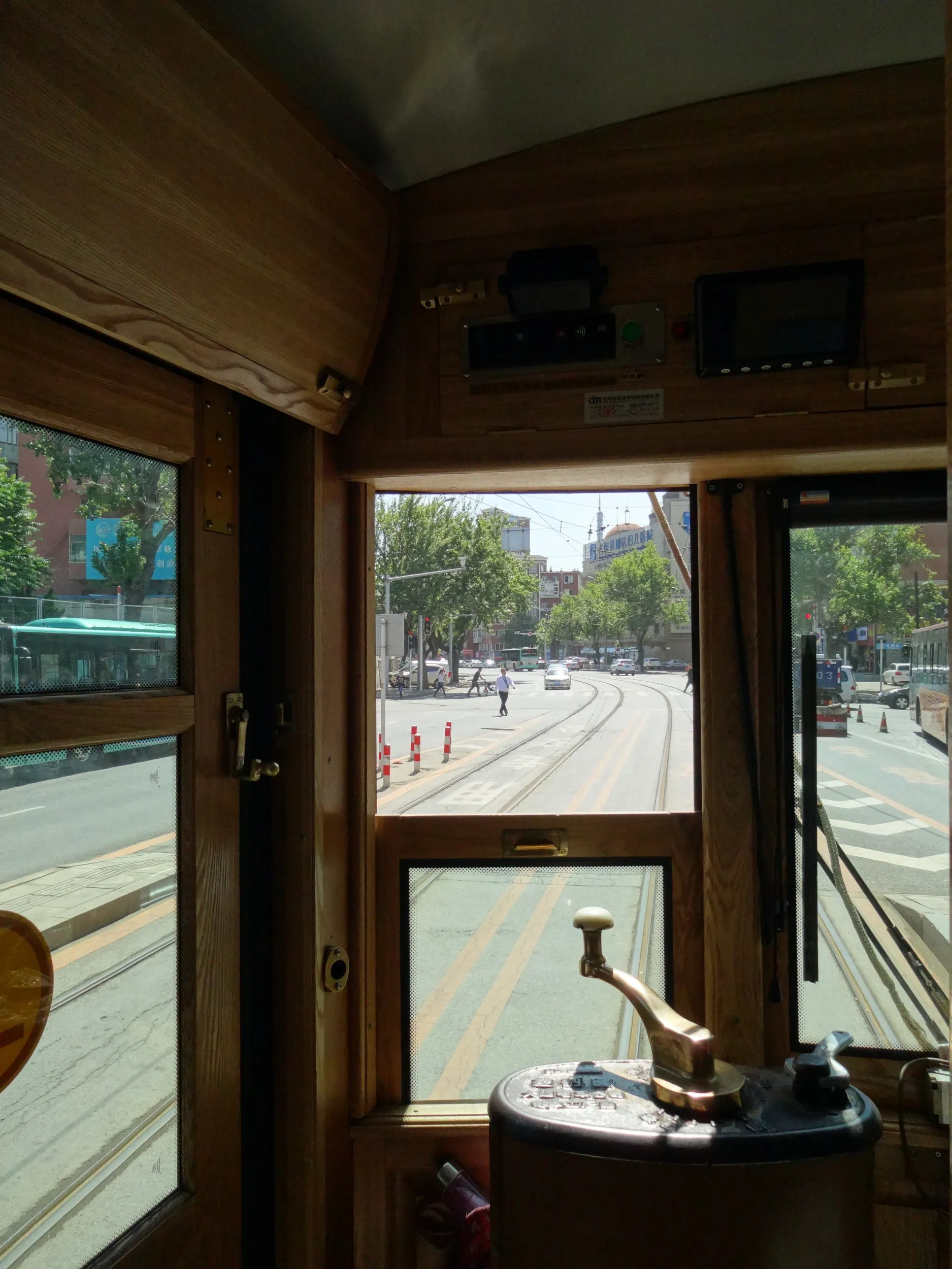 温かみのある車内